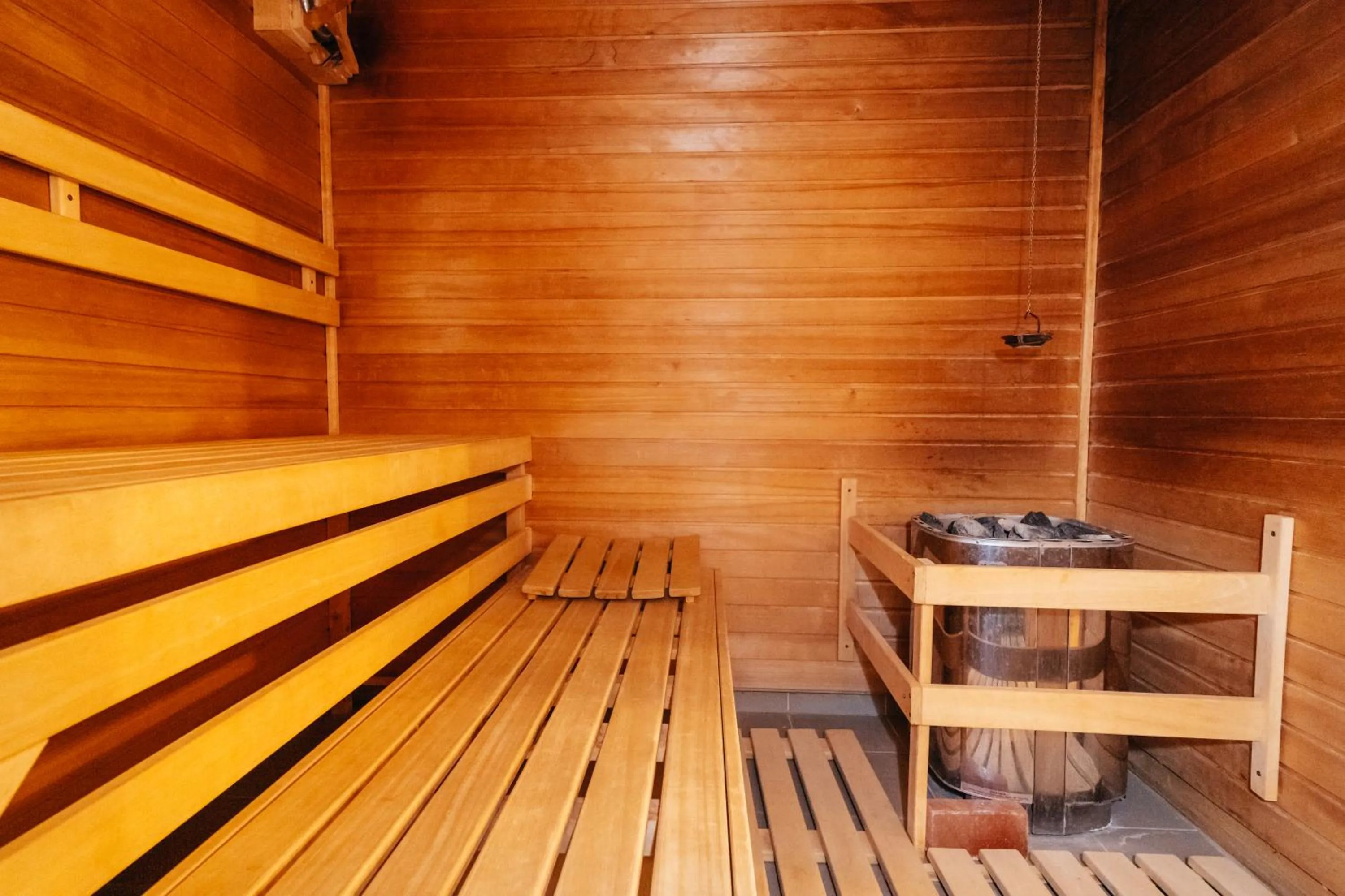 Sauna in K-Triumf Resort