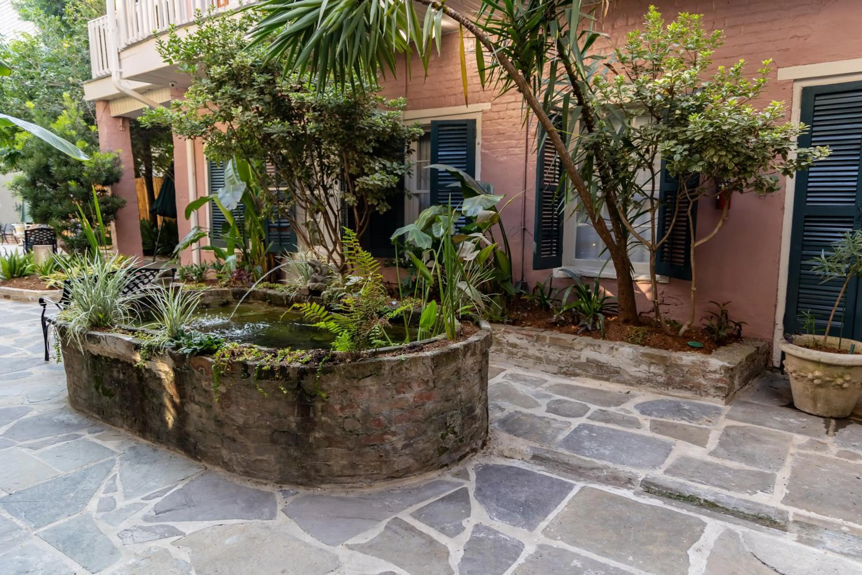 Inner courtyard view in Lamothe House Hotel a French Quarter Guest Houses Property