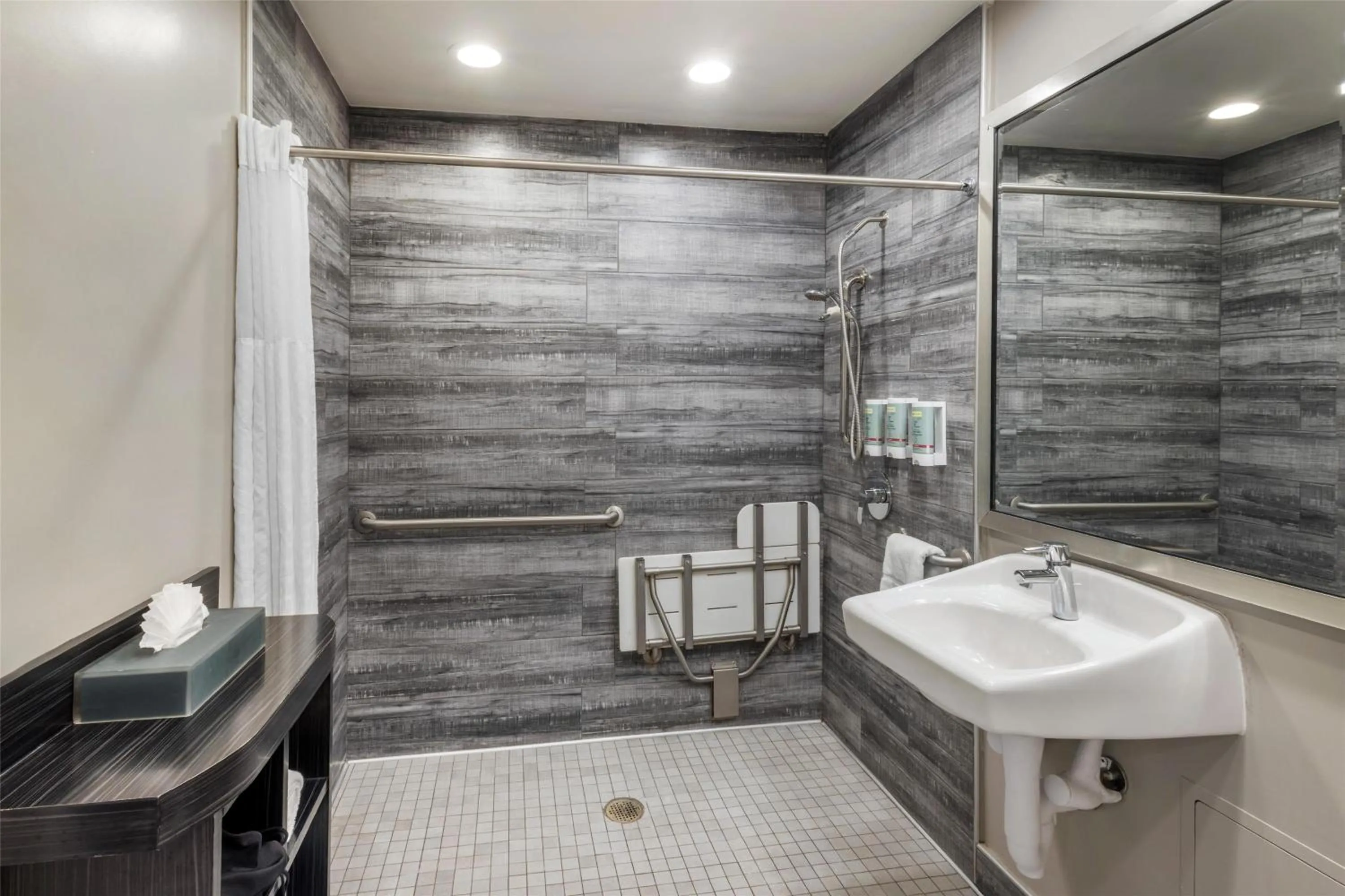 Bathroom in SureStay Plus by Best Western Santa Clara Silicon Valley