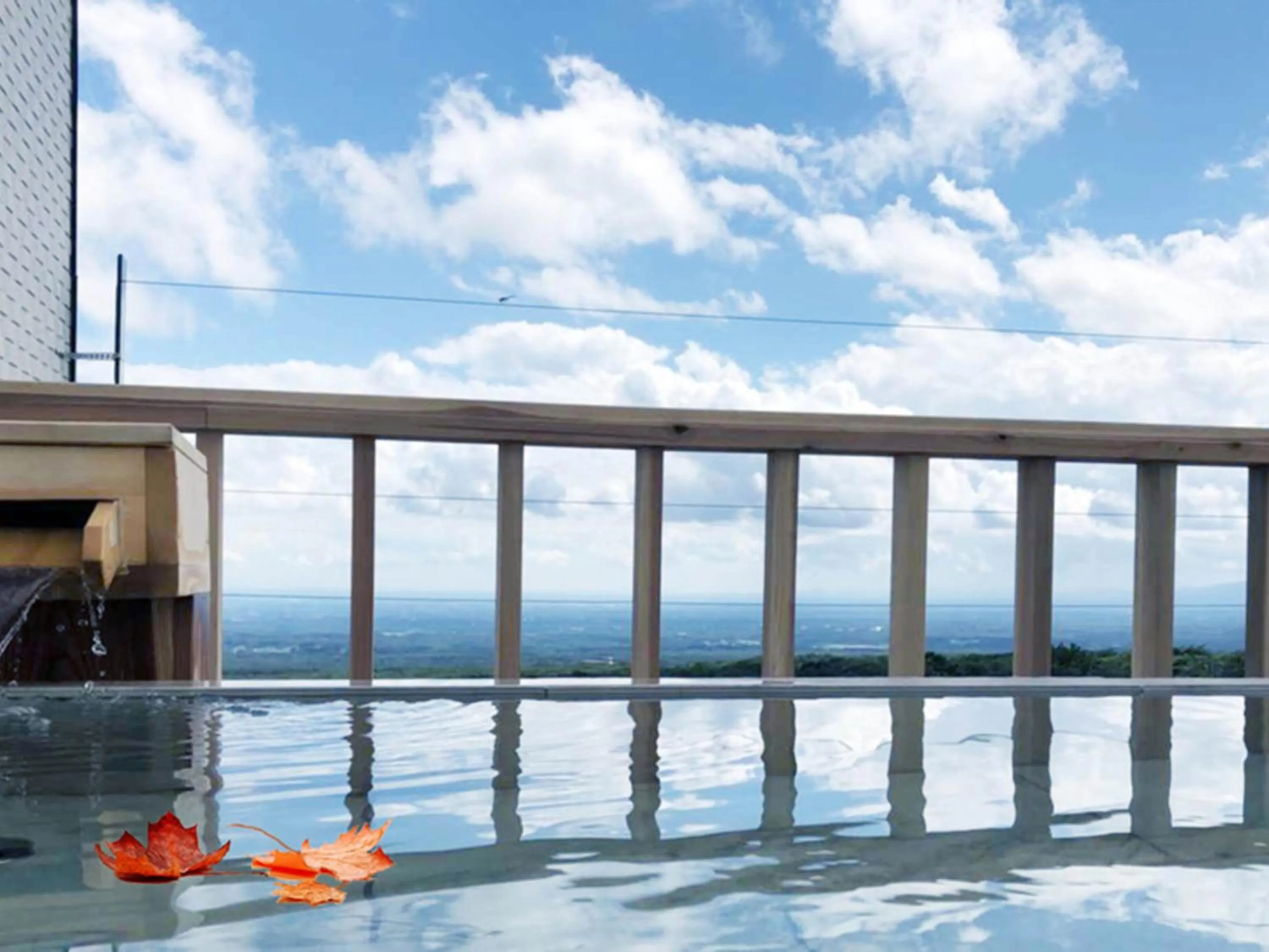 Open Air Bath in Wakaki Ryokan - Nasu Yumoto Onsen