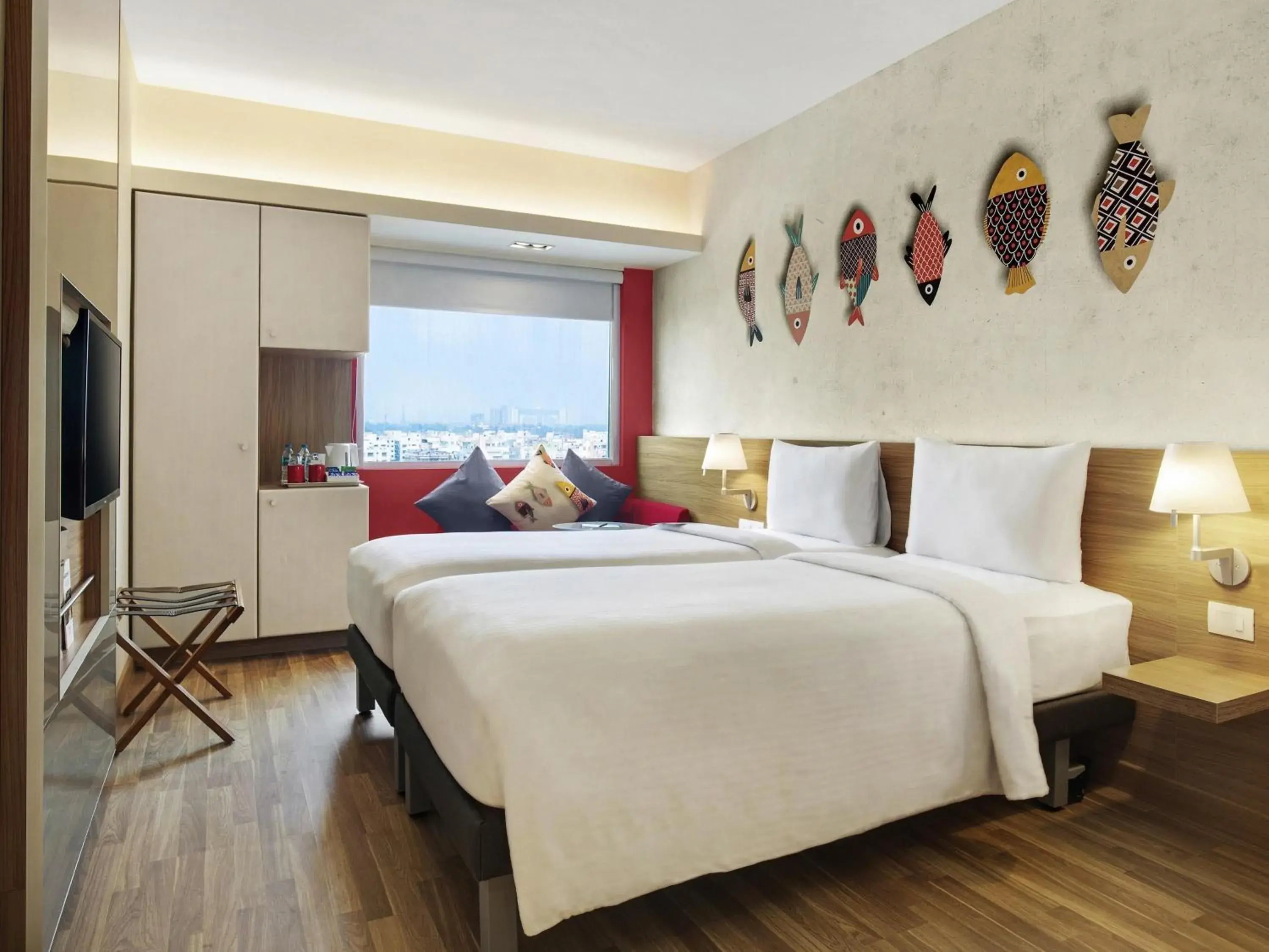 Bedroom, Bed in ibis Kolkata Rajarhat - An Accor Brand Bedroom, Bed in ibis Kolkata Rajarhat - An Accor Brand