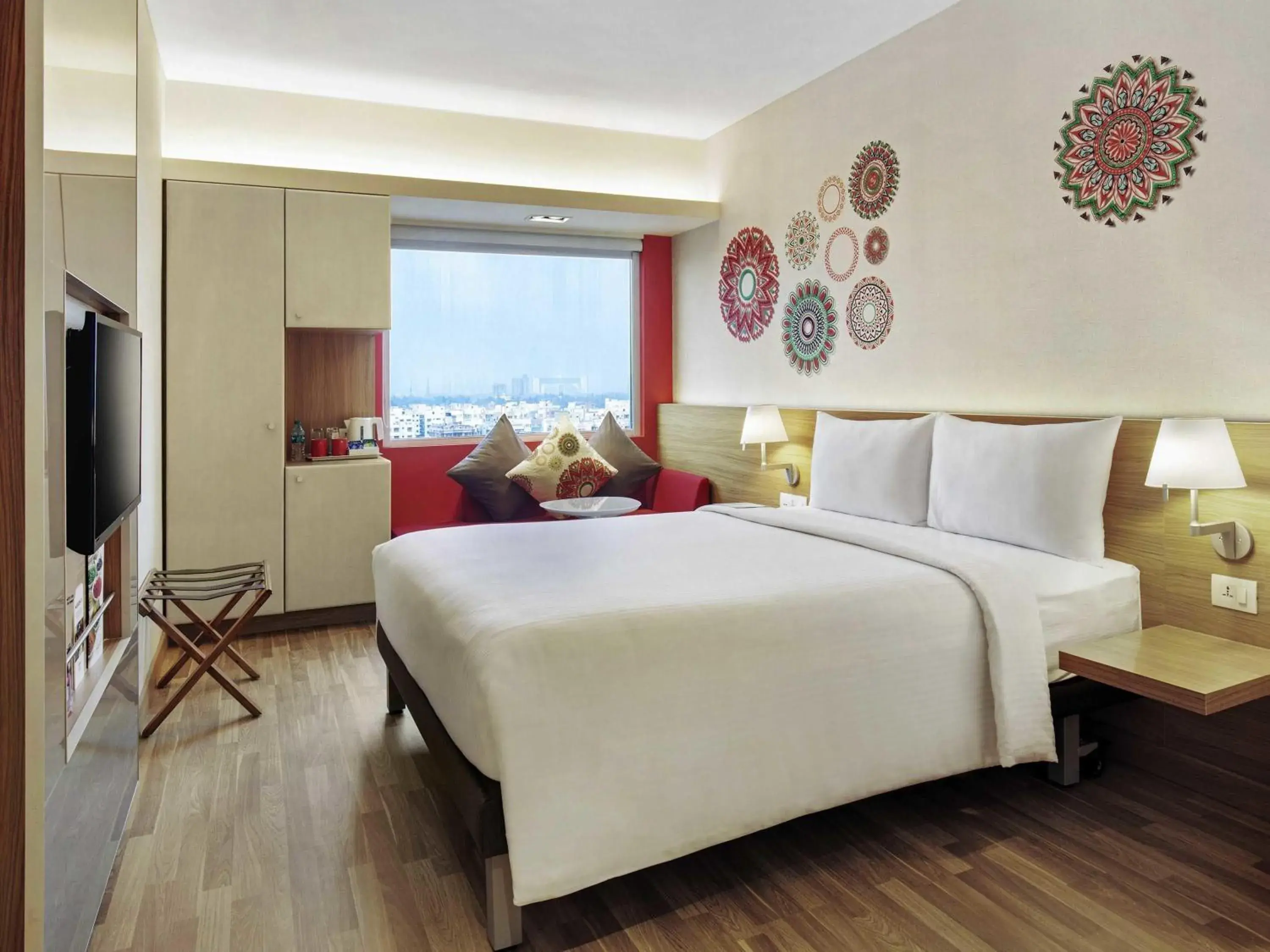 Bedroom, Bed in ibis Kolkata Rajarhat - An Accor Brand Bedroom, Bed in ibis Kolkata Rajarhat - An Accor Brand