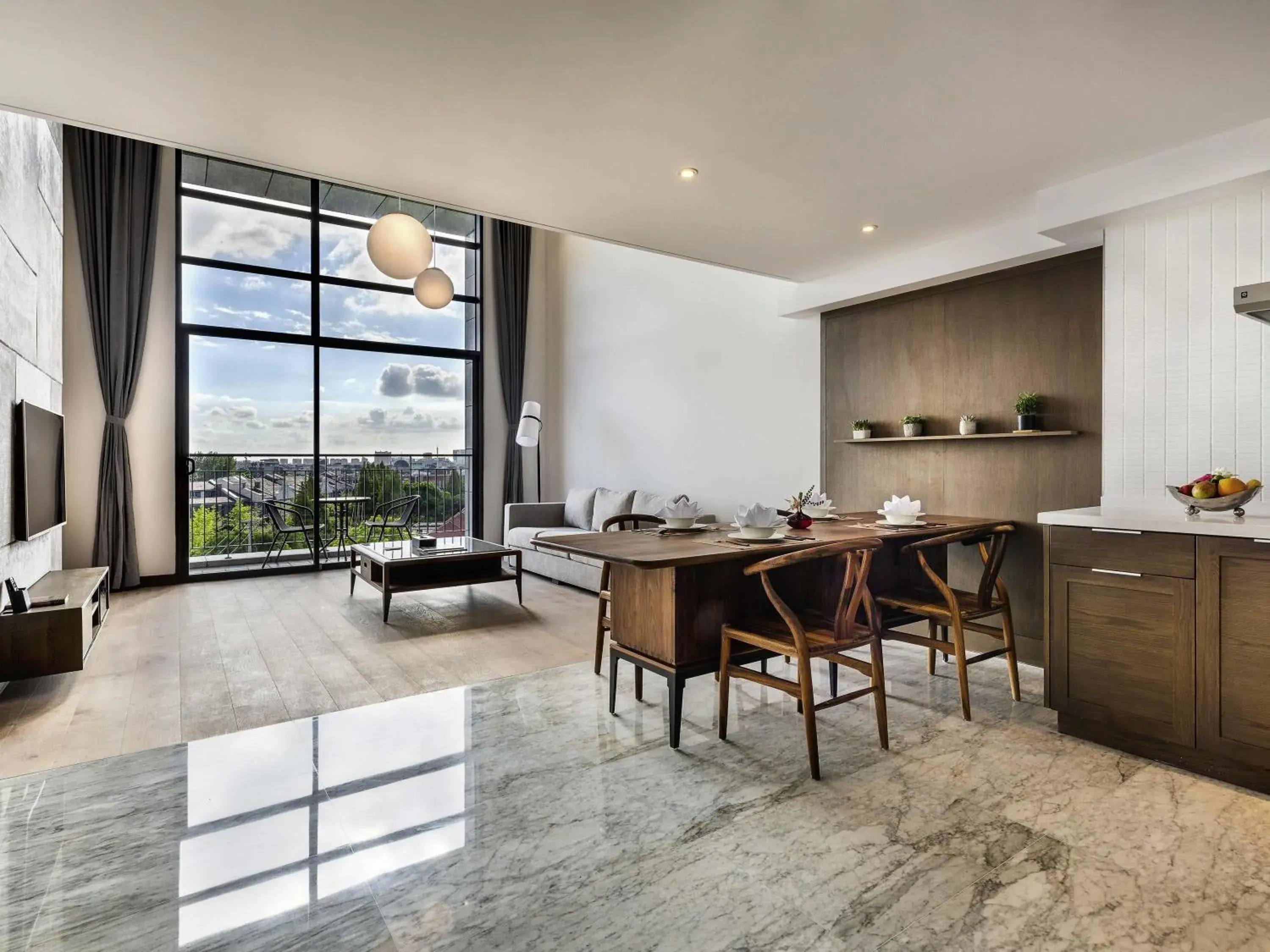 Property building in Novotel Suites Shanghai Hongqiao Property building in Novotel Suites Shanghai Hongqiao