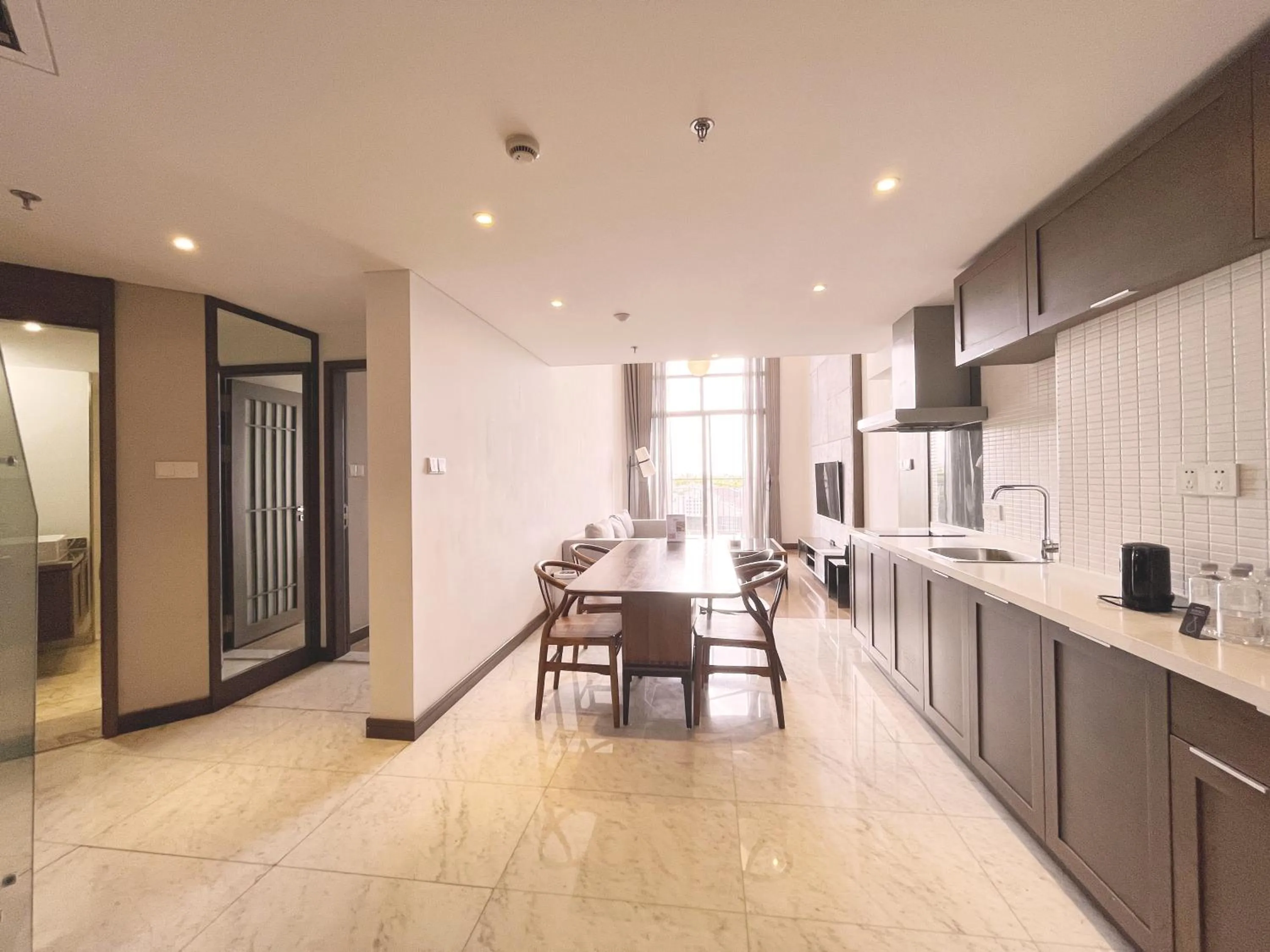 Living room in Novotel Suites Shanghai Hongqiao