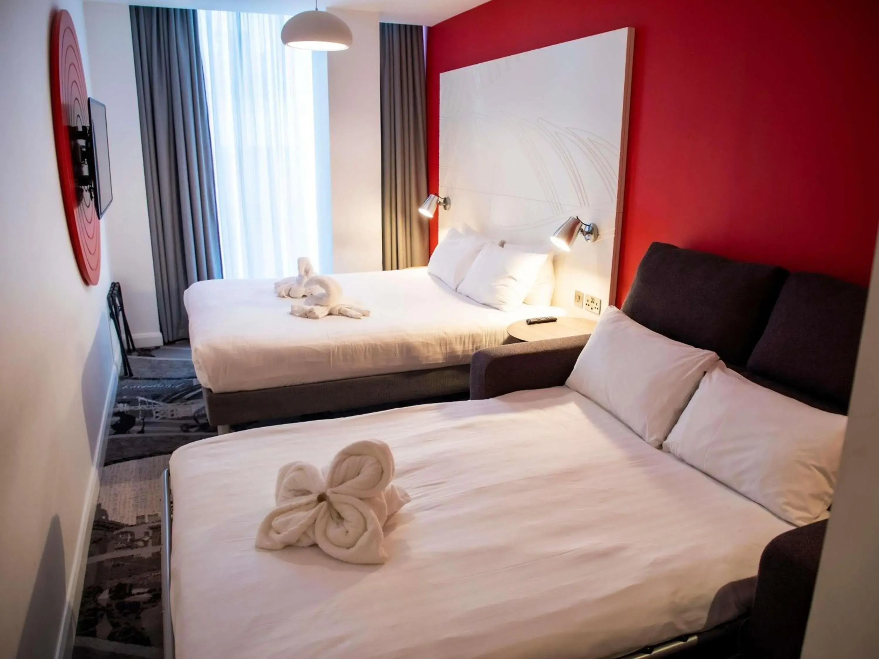 Bedroom, Bed in ibis Styles Glasgow Central Bedroom, Bed in ibis Styles Glasgow Central
