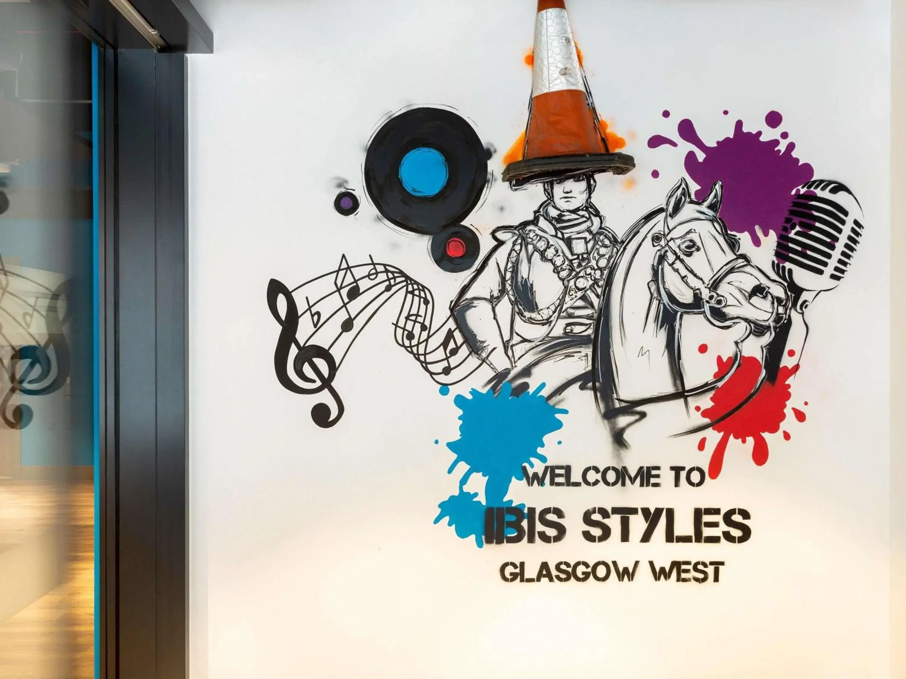 Property building in ibis Styles Glasgow Central Property building in ibis Styles Glasgow Central