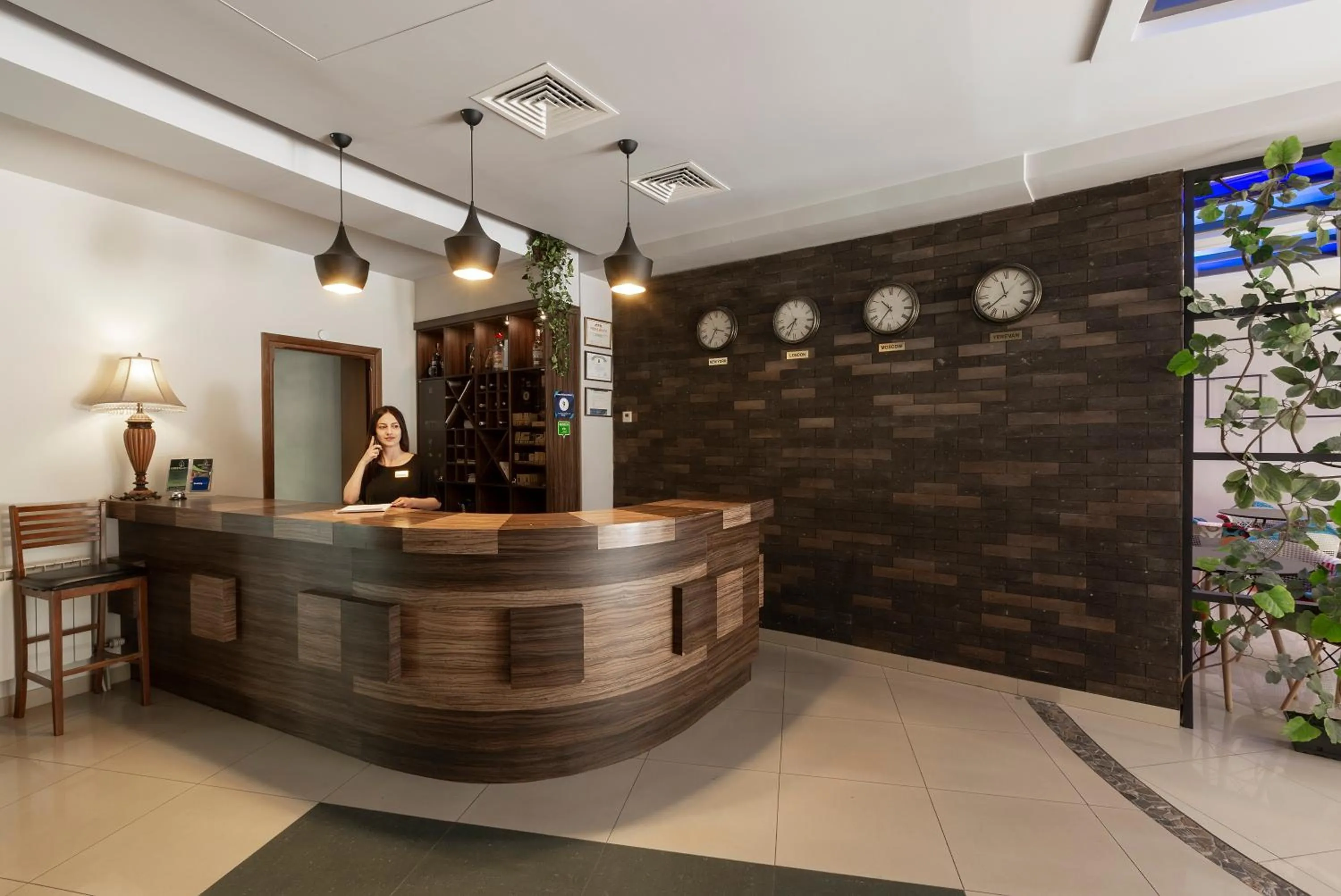 Staff in Green Palace Hotel