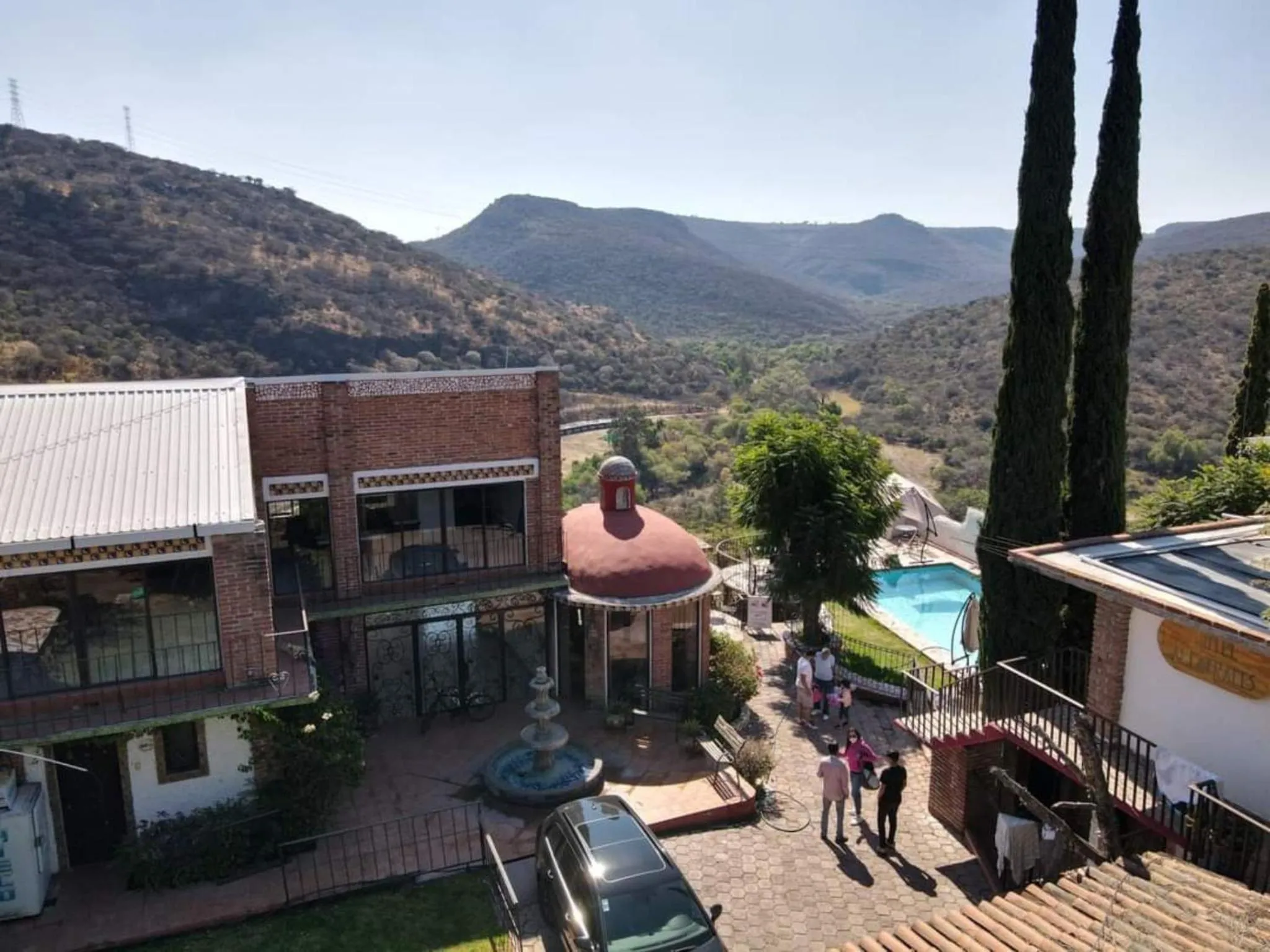 Mountain view in Hotel Alcatraces