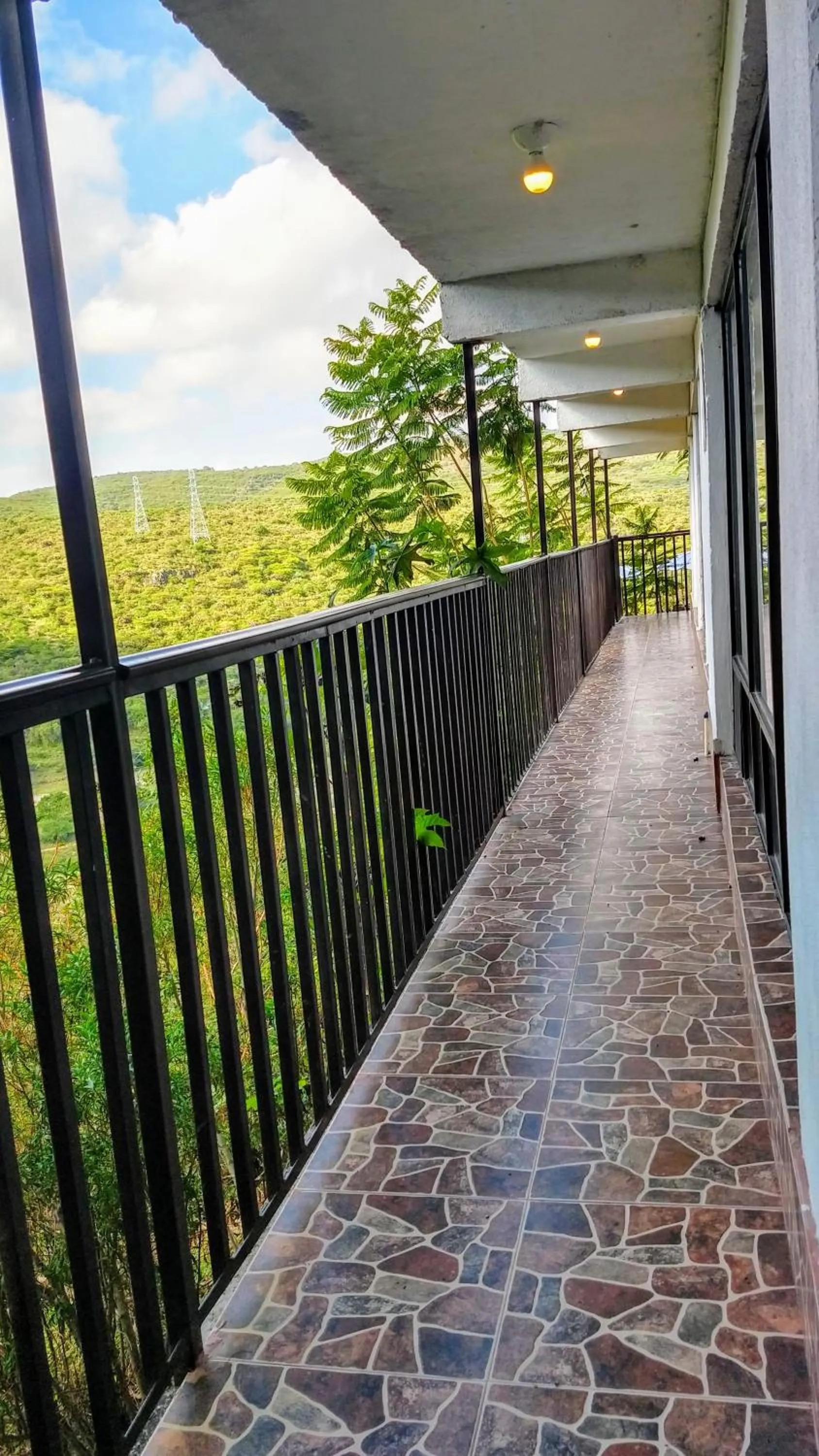 Mountain view in Hotel Alcatraces