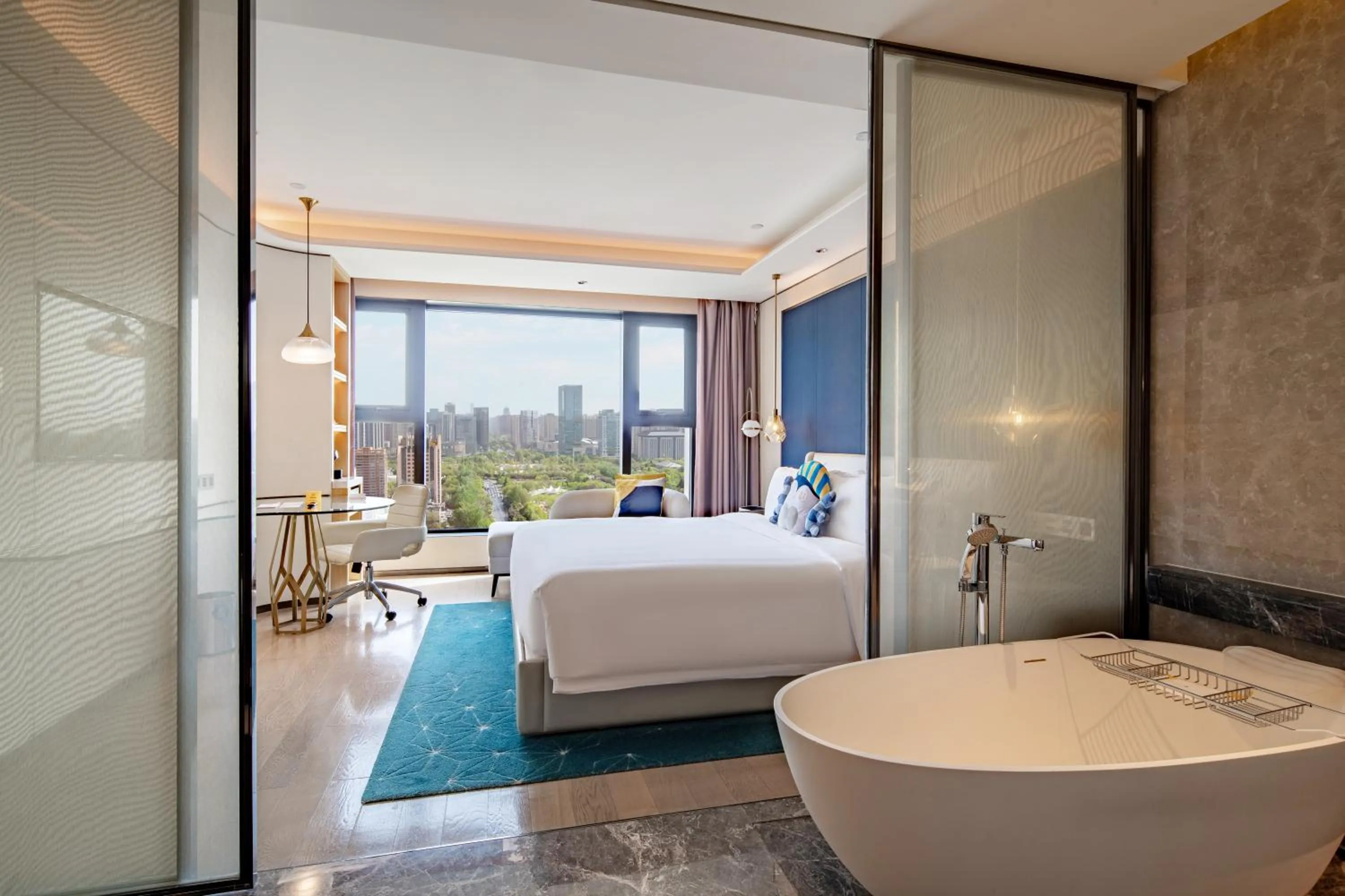 Bedroom, Bed in voco Xian ETDZ by IHG