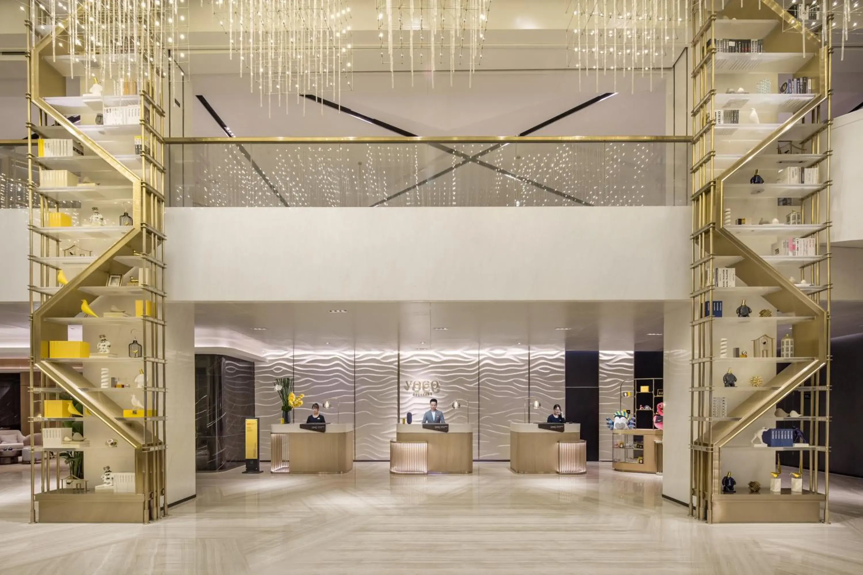 Lobby or reception in voco Xian ETDZ by IHG Lobby or reception in voco Xian ETDZ by IHG