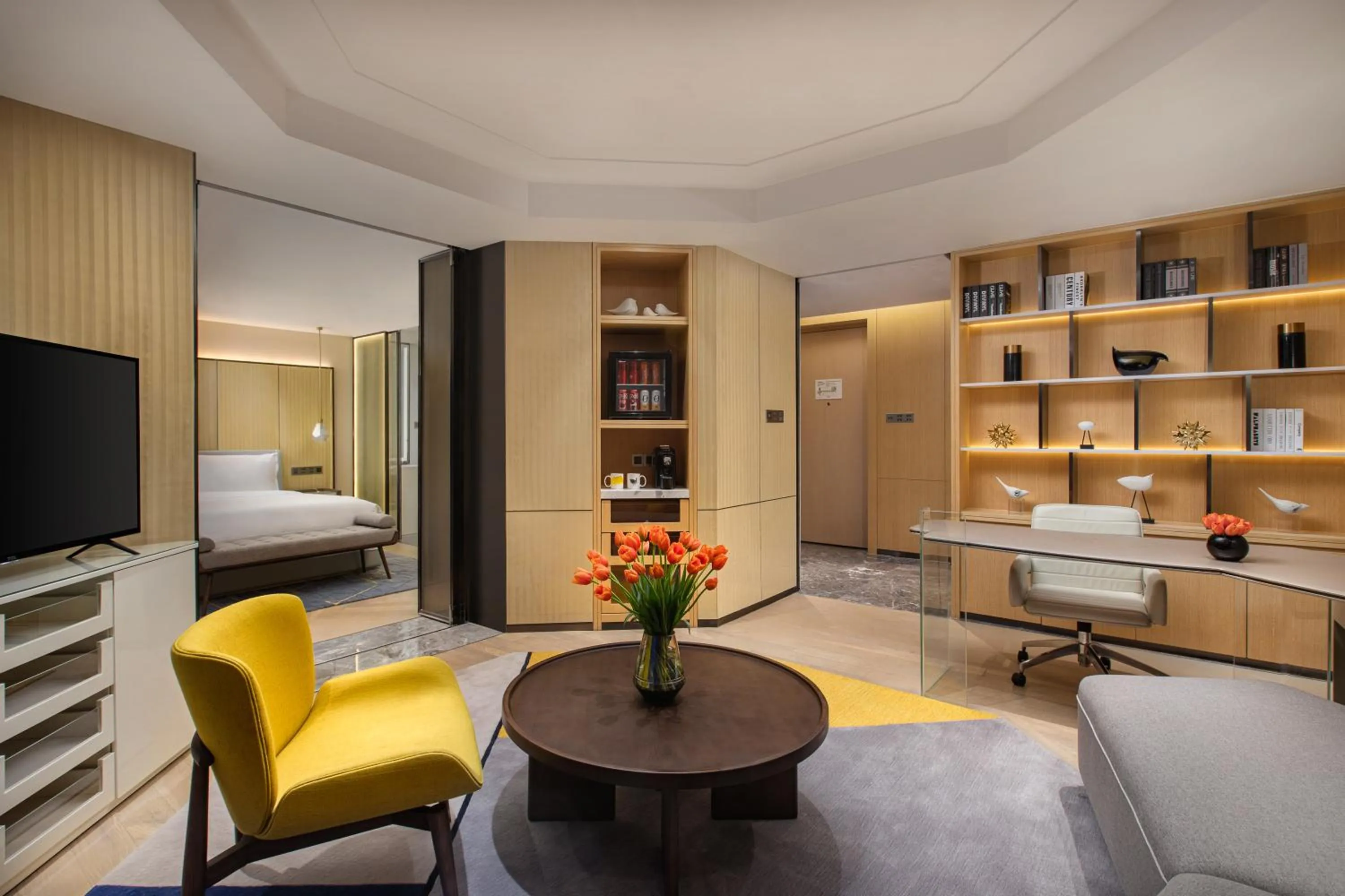 Living room, Bed in voco Xian ETDZ by IHG