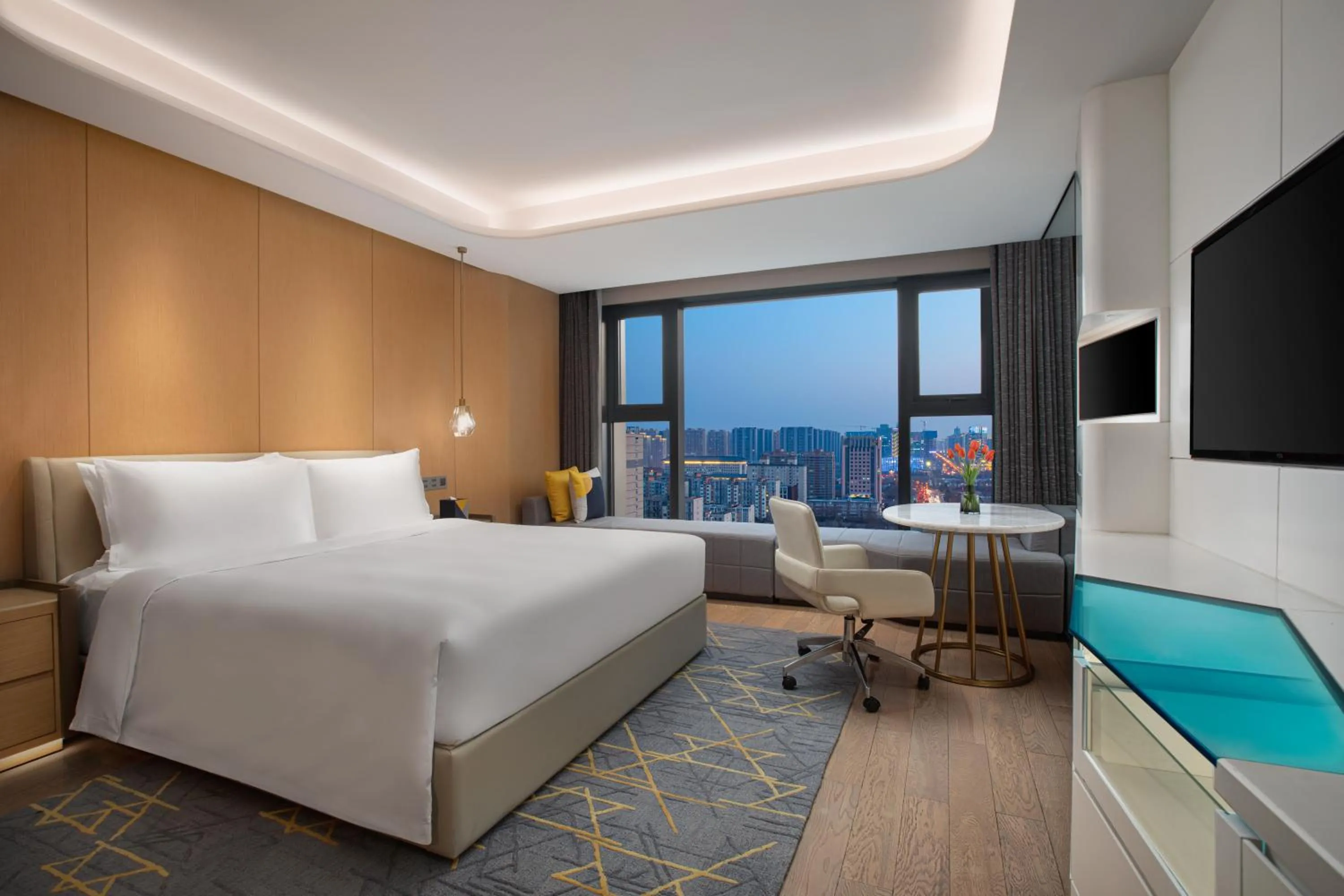 Bedroom, Bed in voco Xian ETDZ by IHG