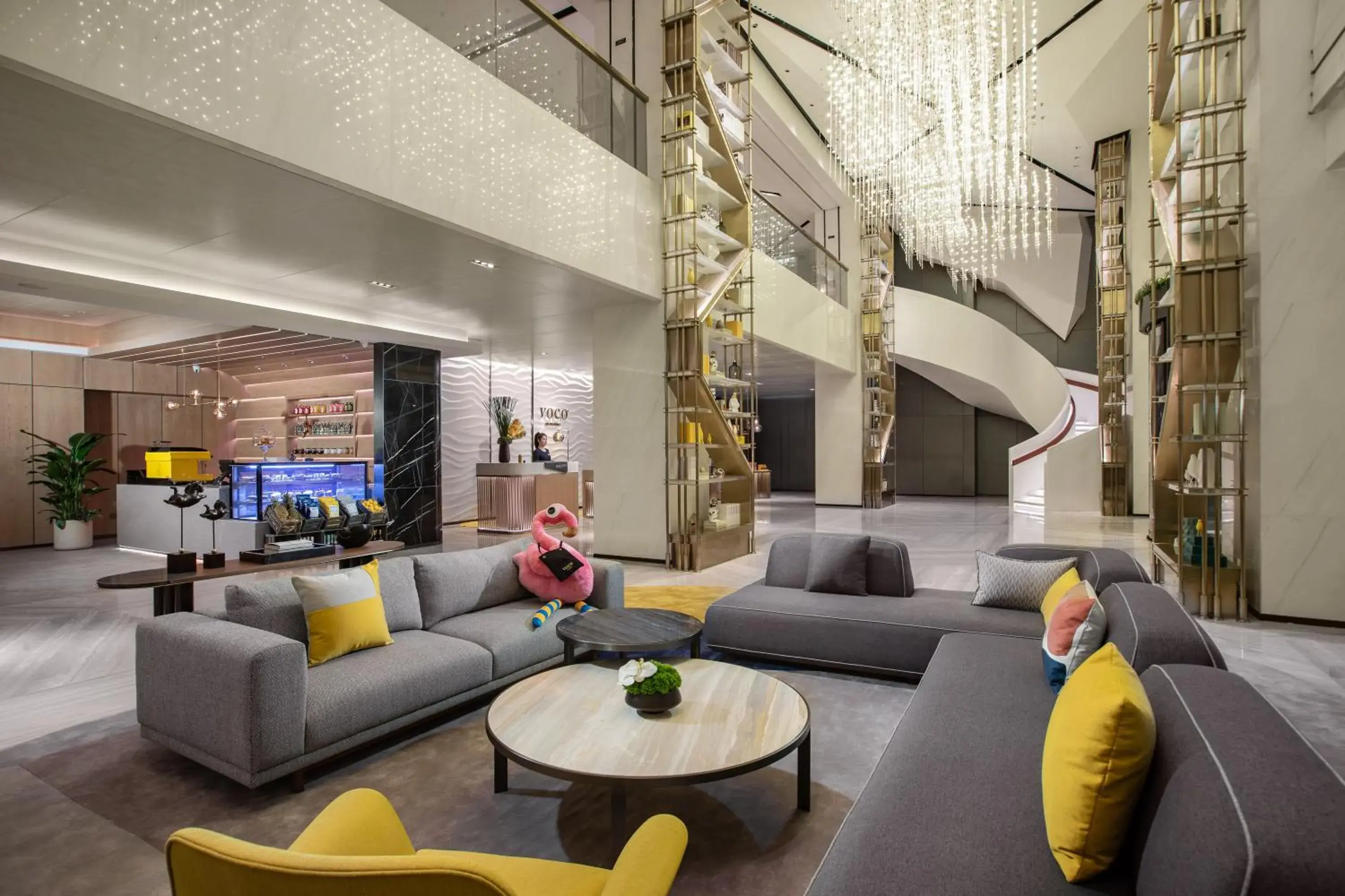 Lobby or reception in voco Xian ETDZ by IHG Lobby or reception in voco Xian ETDZ by IHG