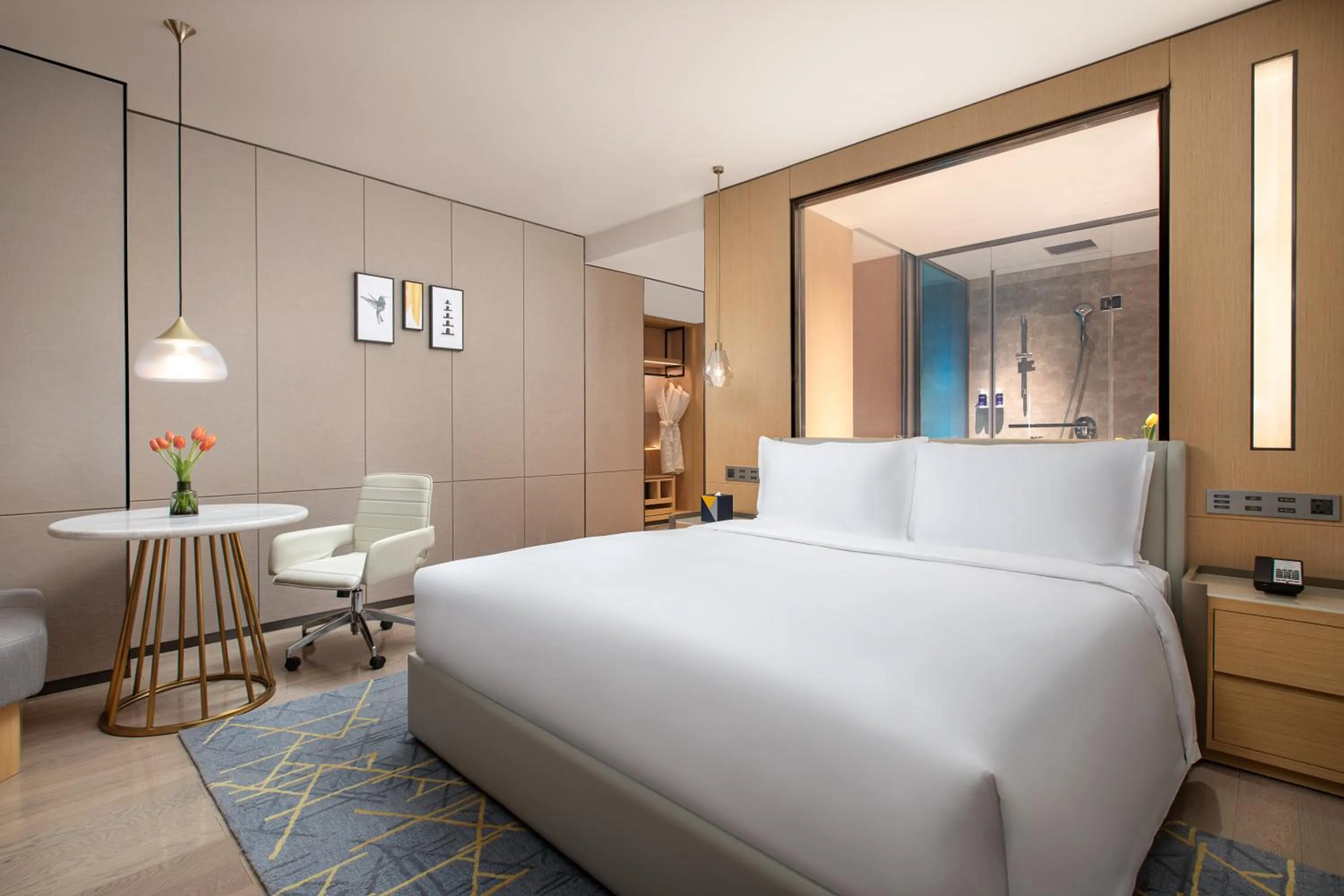 Bedroom, Bed in voco Xian ETDZ by IHG