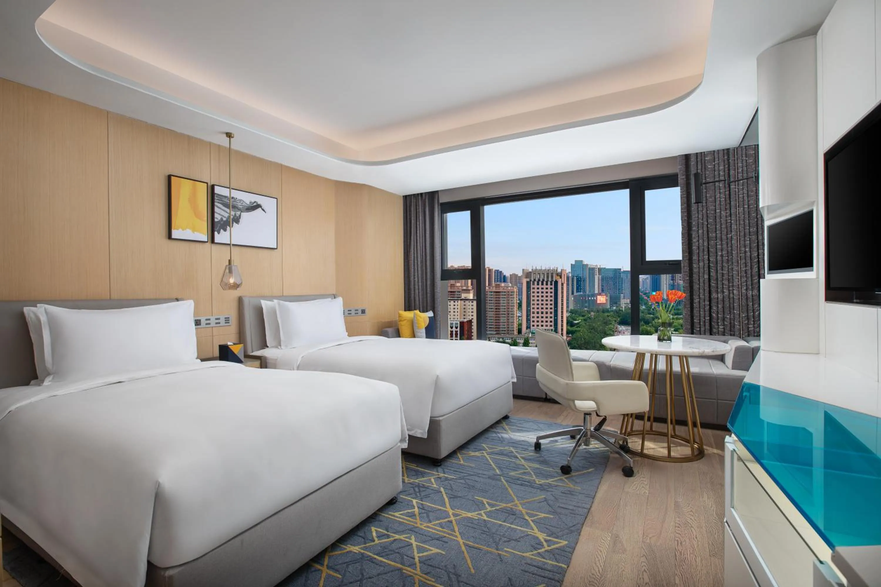 Photo of the whole room, Bed in voco Xian ETDZ by IHG