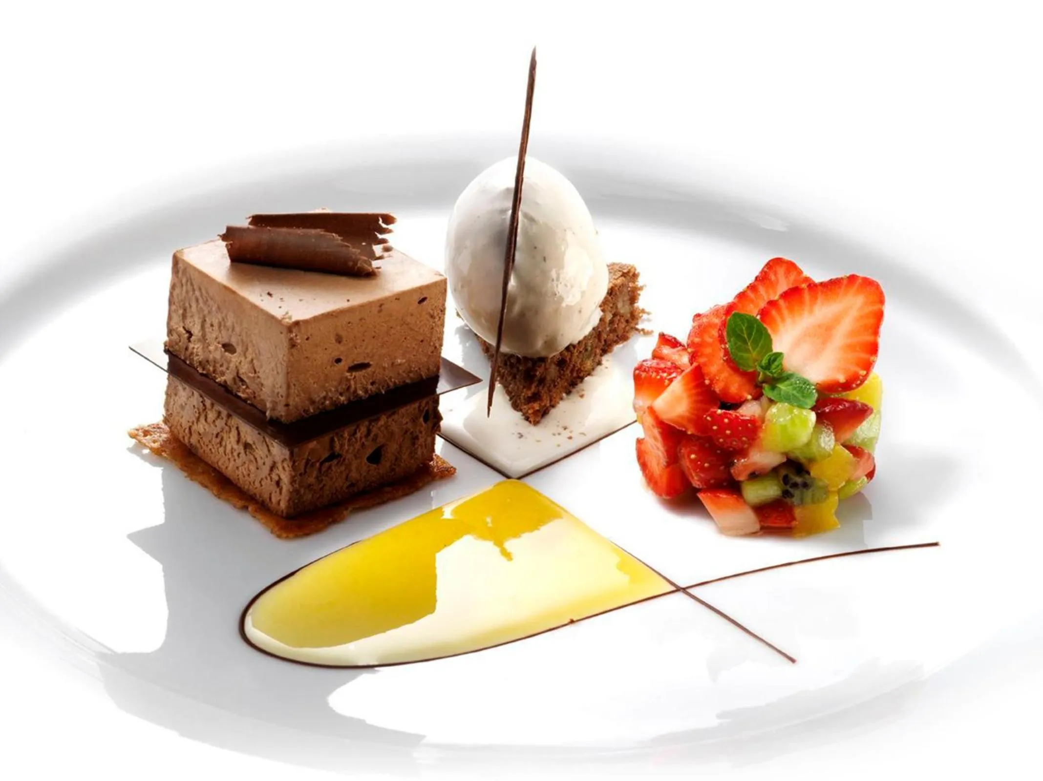 Food close-up in Perla, Resort & Entertainment