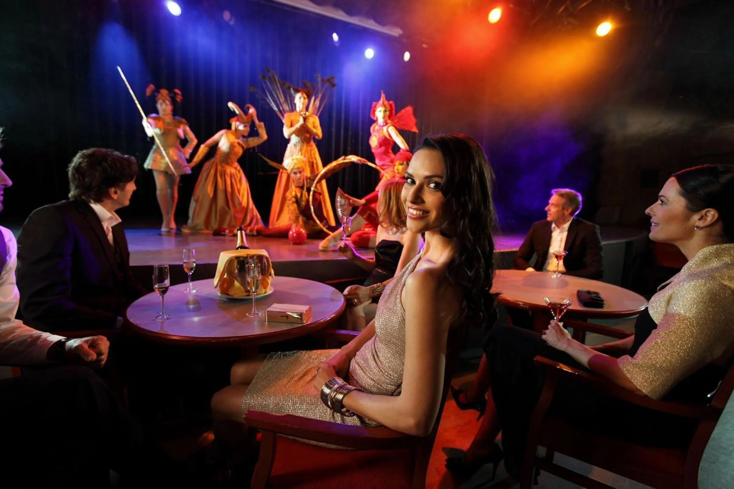 Evening entertainment in Perla, Resort & Entertainment