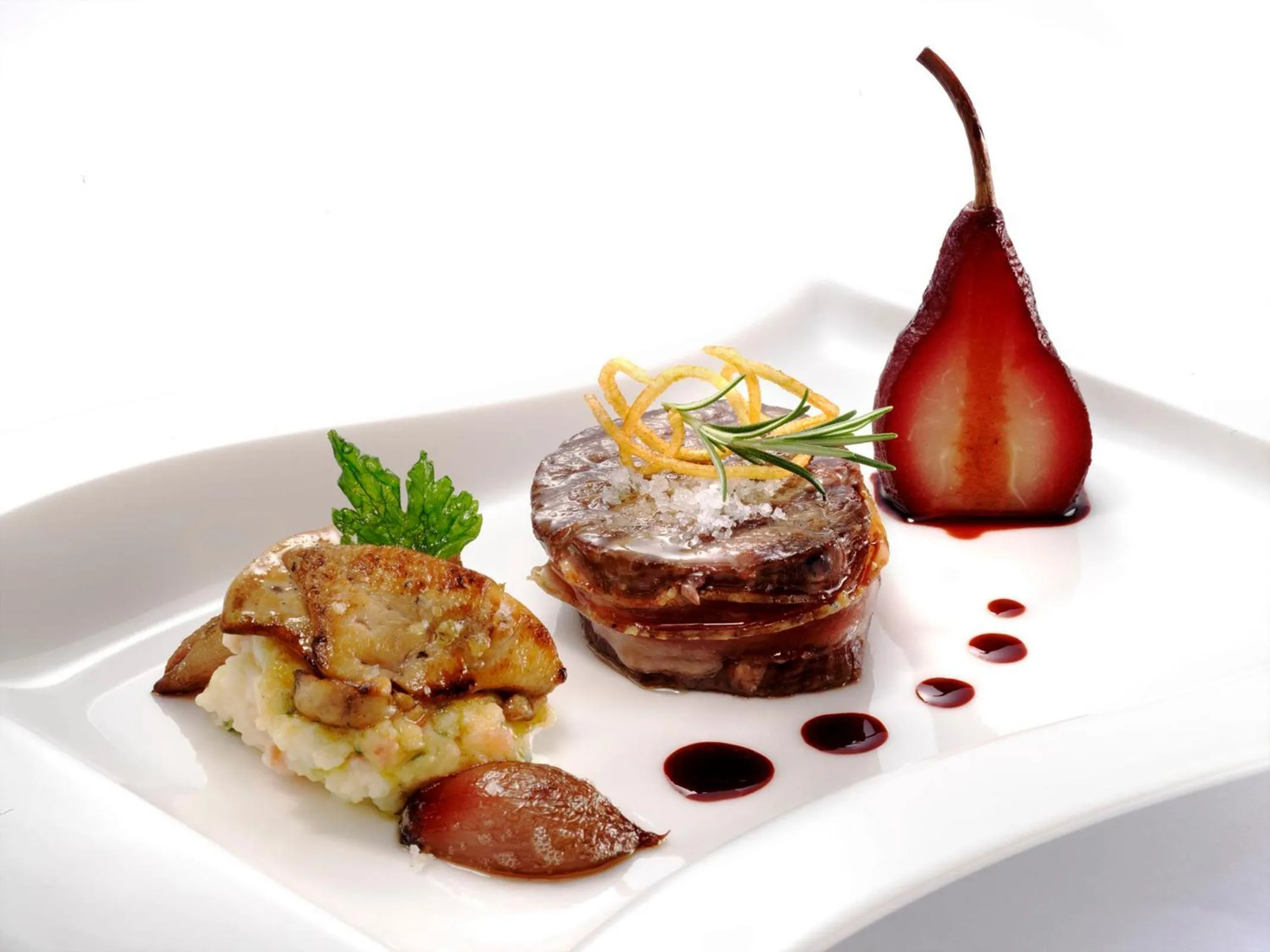 Food close-up in Perla, Resort & Entertainment