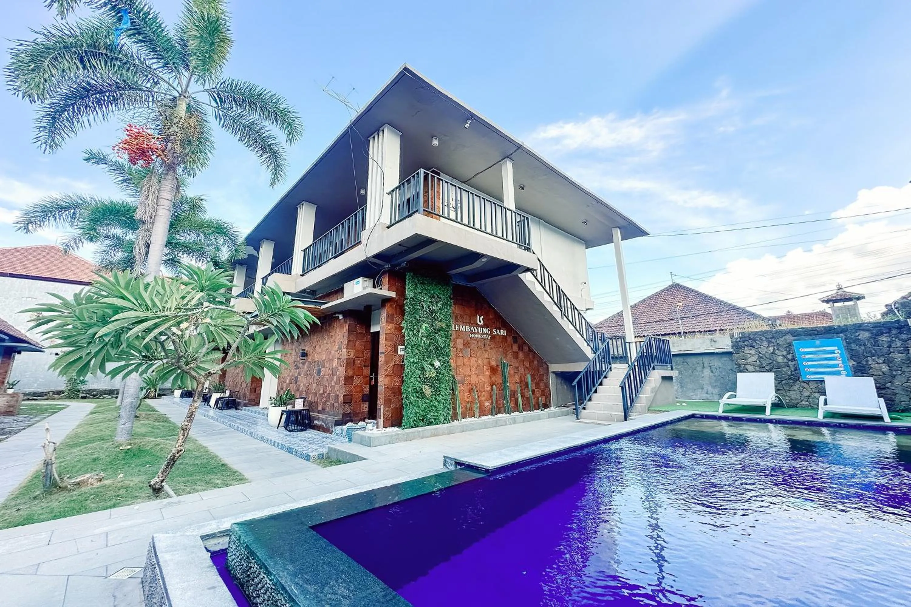 Property building in Lembayung Sari Homestay
