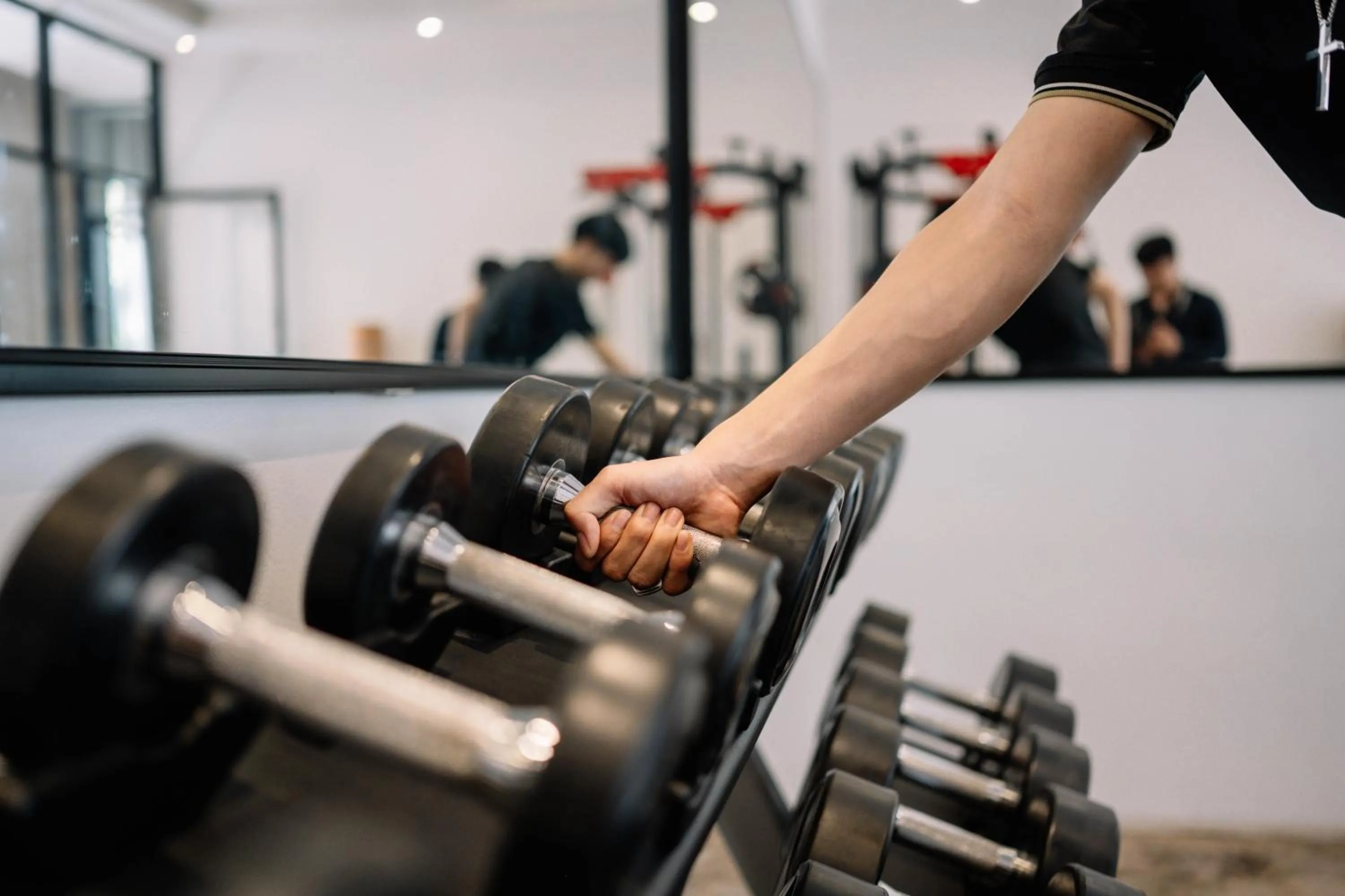 Fitness centre/facilities in S 2 Modern Boutique Hotel