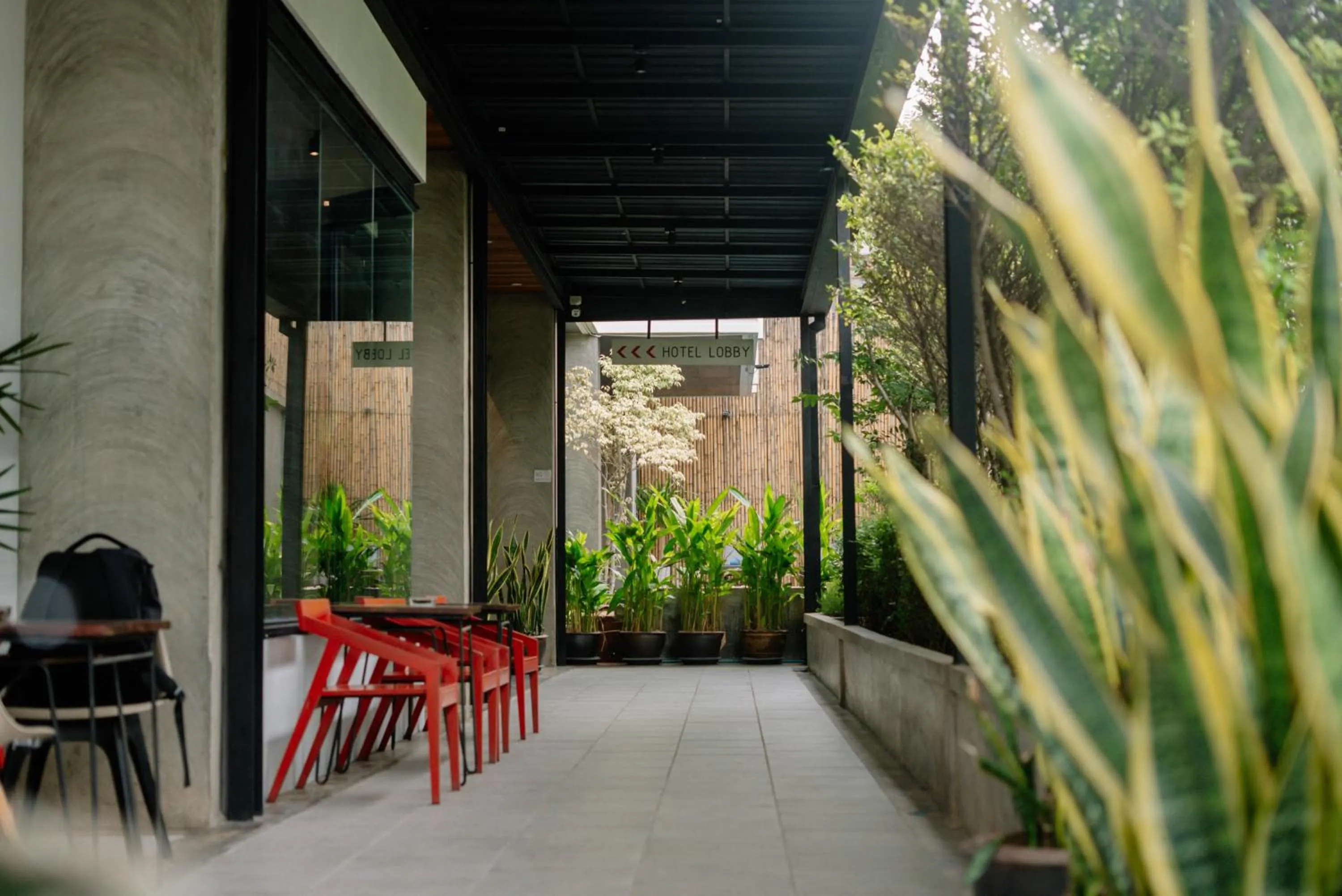 Seating area in S 2 Modern Boutique Hotel