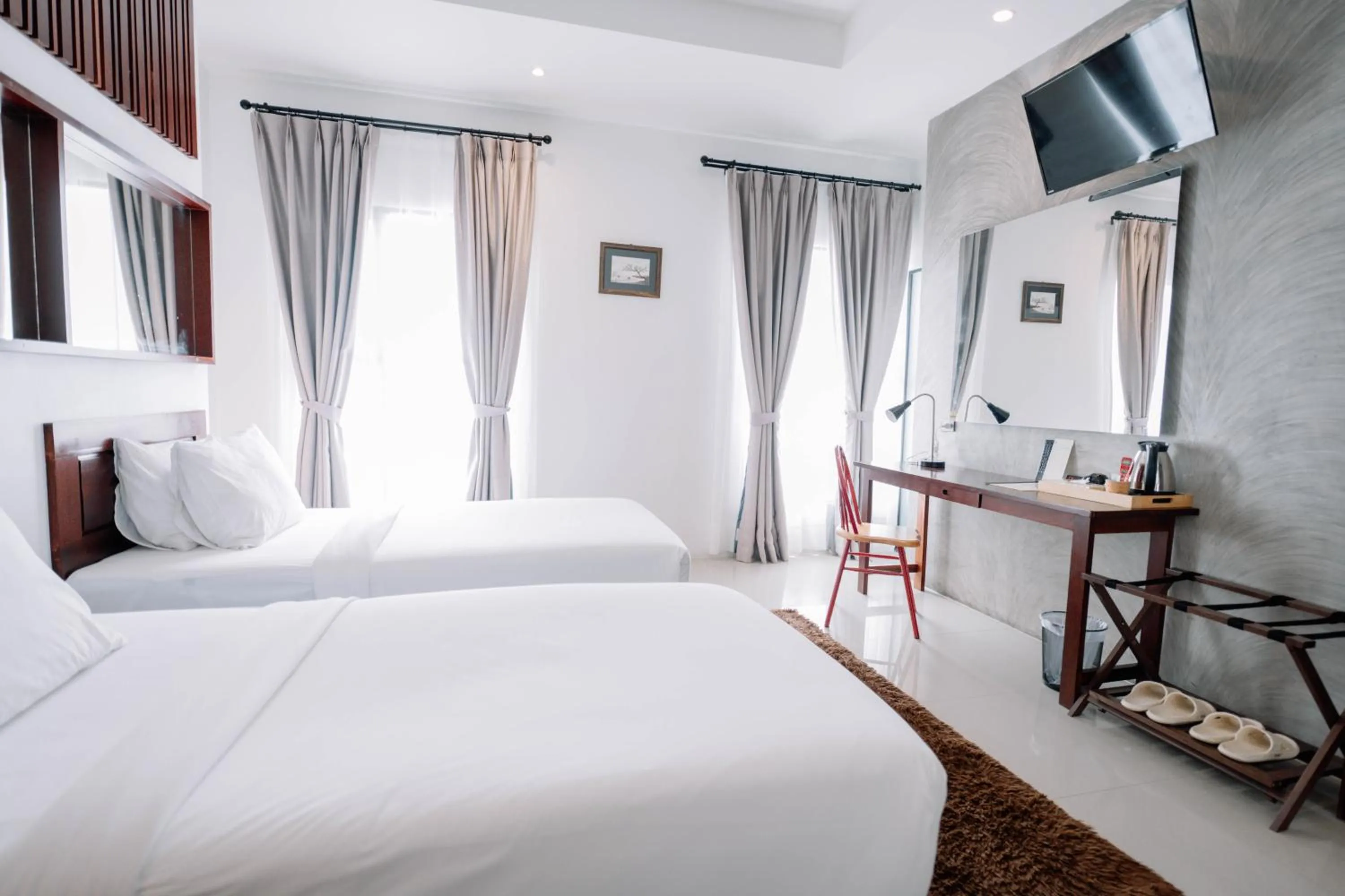 Bed in S 2 Modern Boutique Hotel