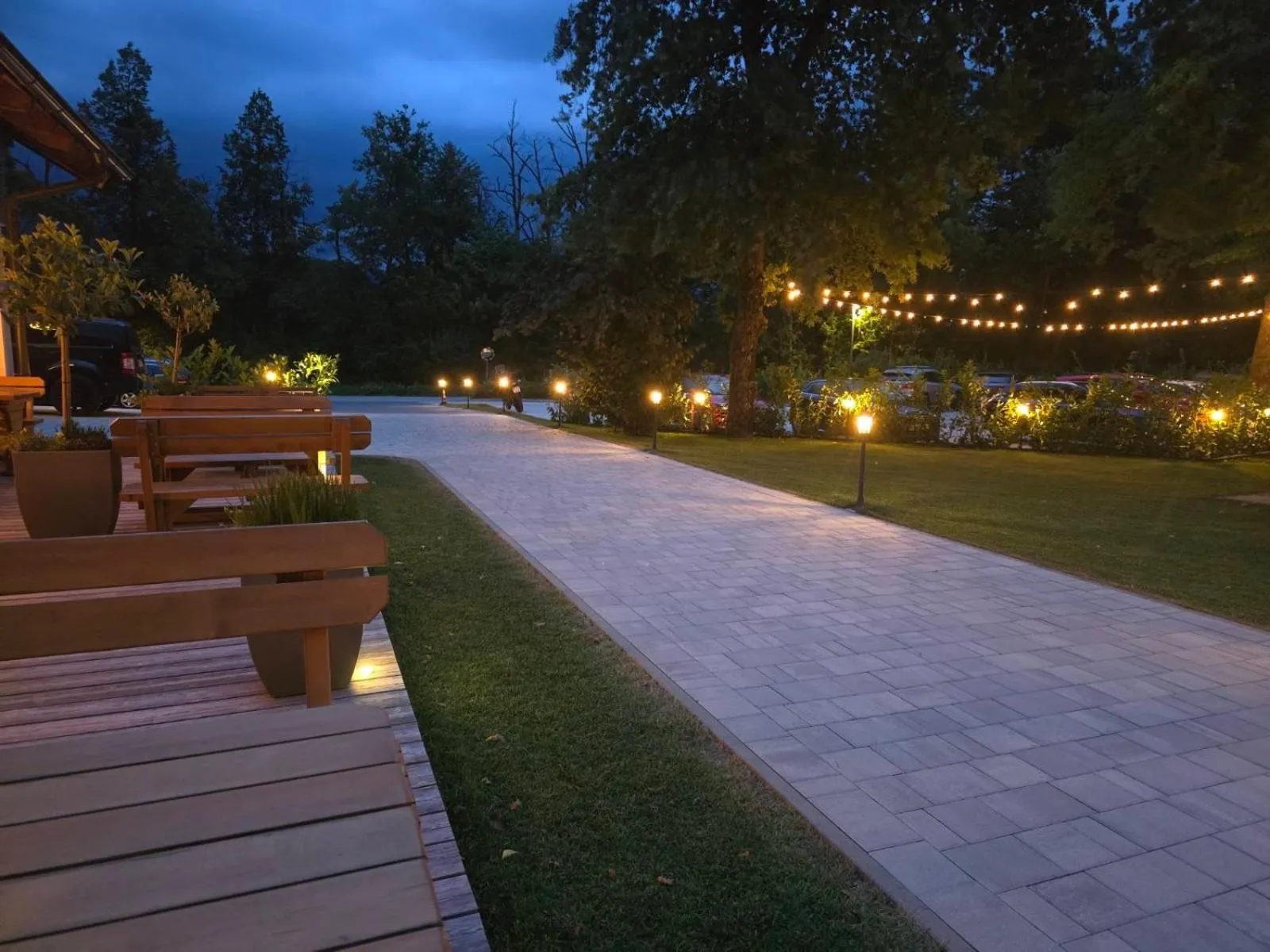 Garden in Penzion Pibernik