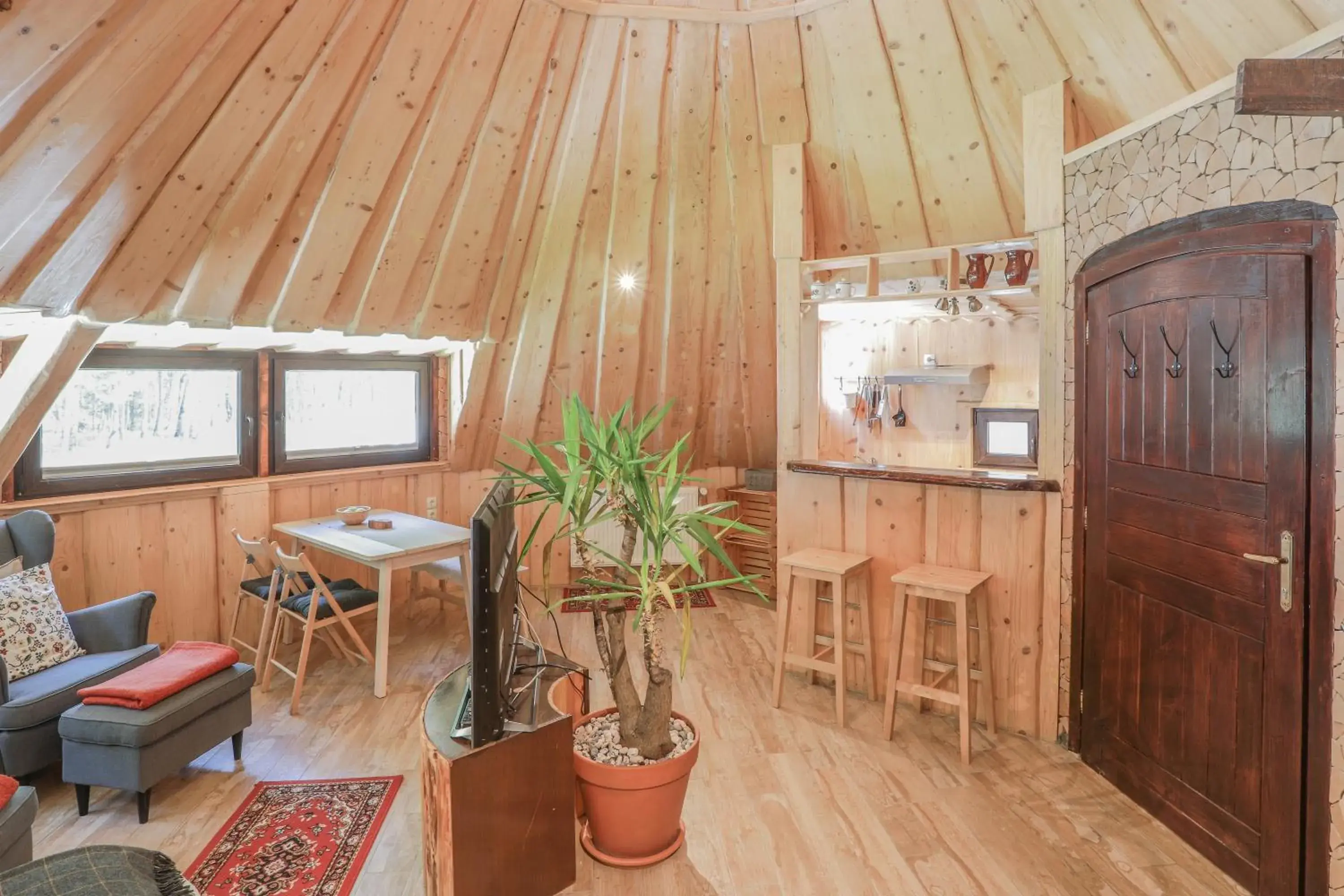 Deluxe Bungalow with Patio in Penzion Pibernik Deluxe Bungalow with Patio in Penzion Pibernik