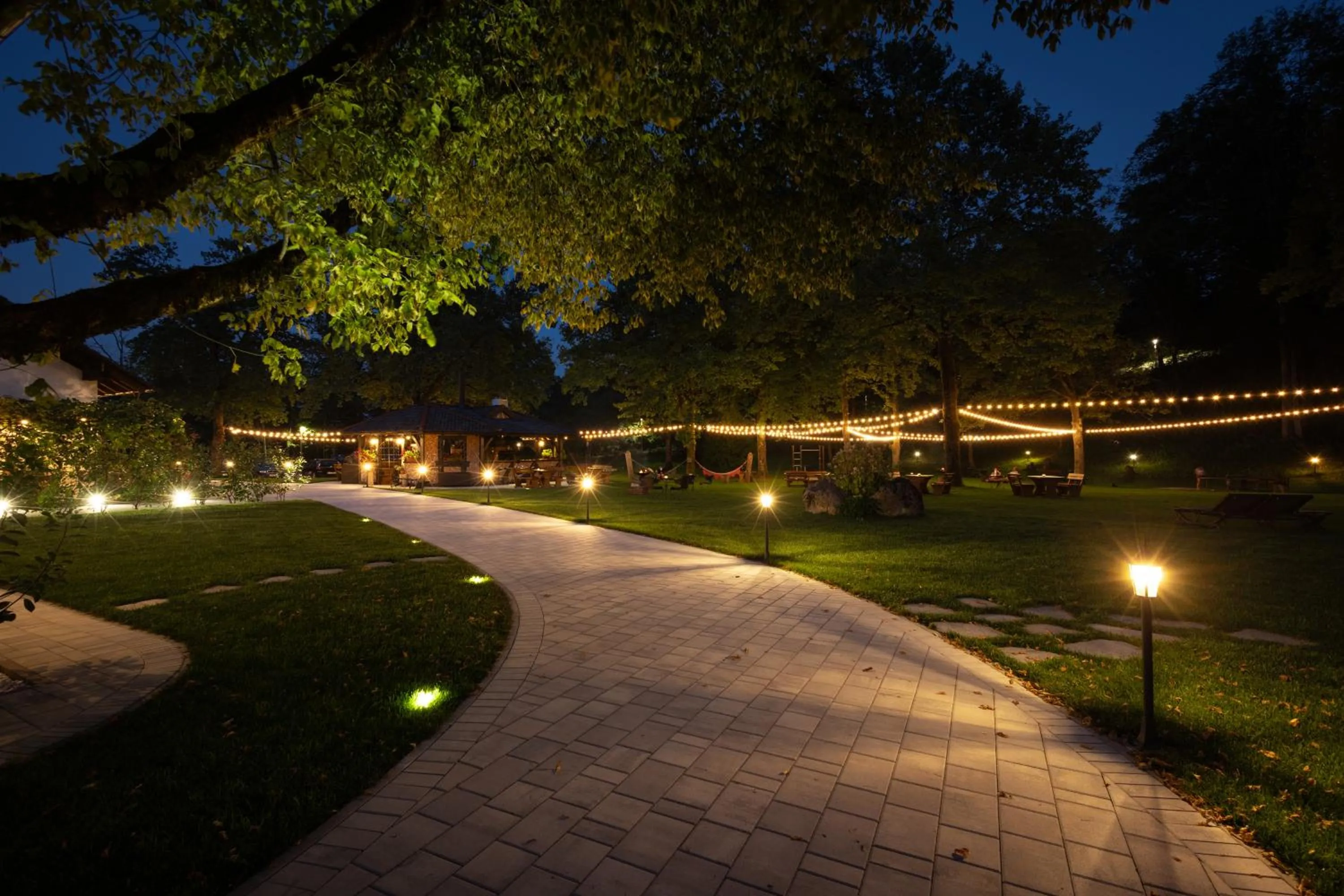 Garden in Penzion Pibernik