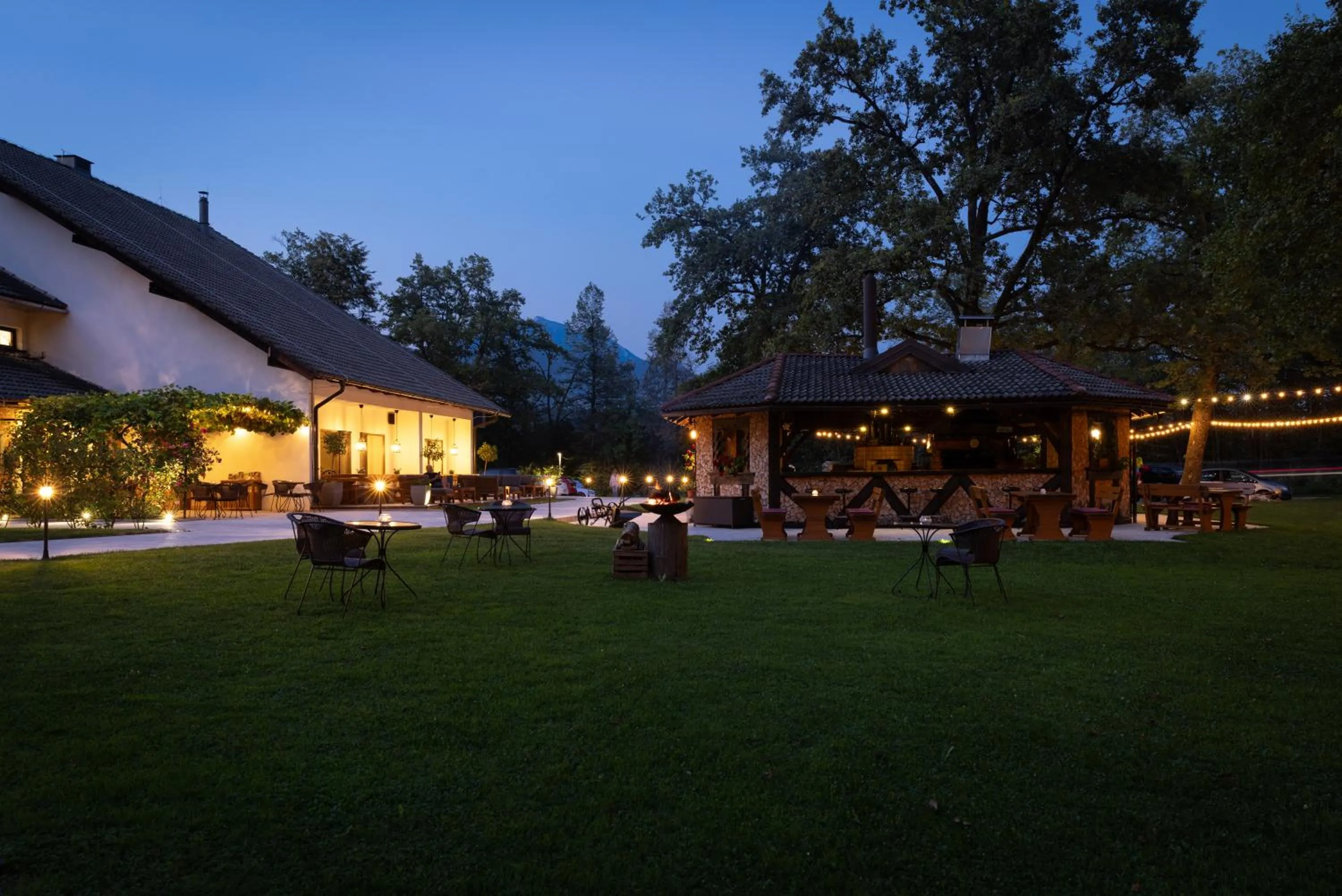 Garden in Penzion Pibernik