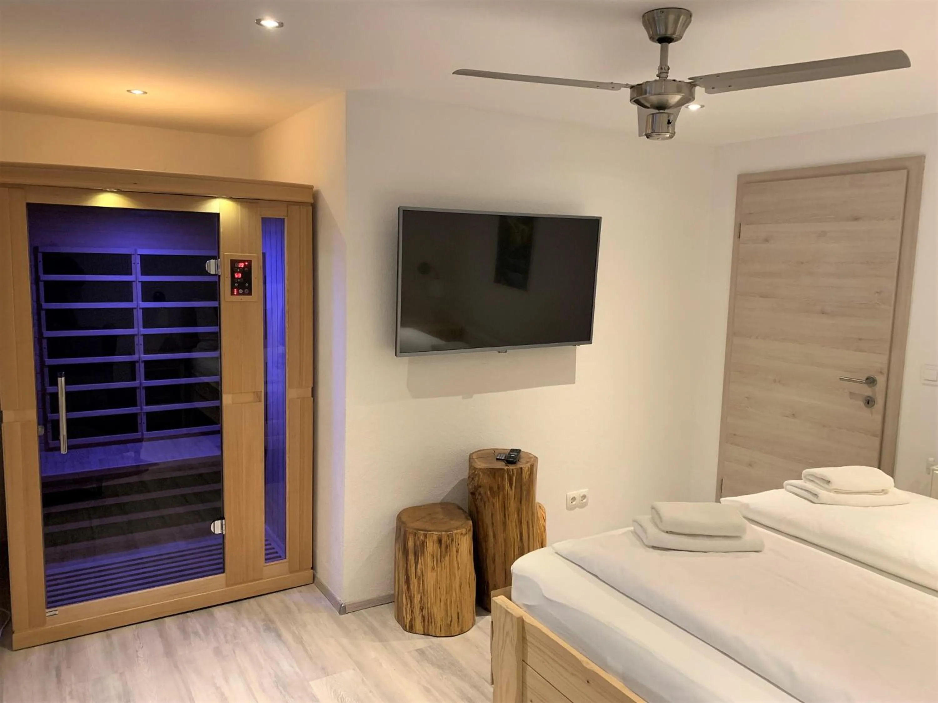 Sauna, Bed in Penzion Pibernik