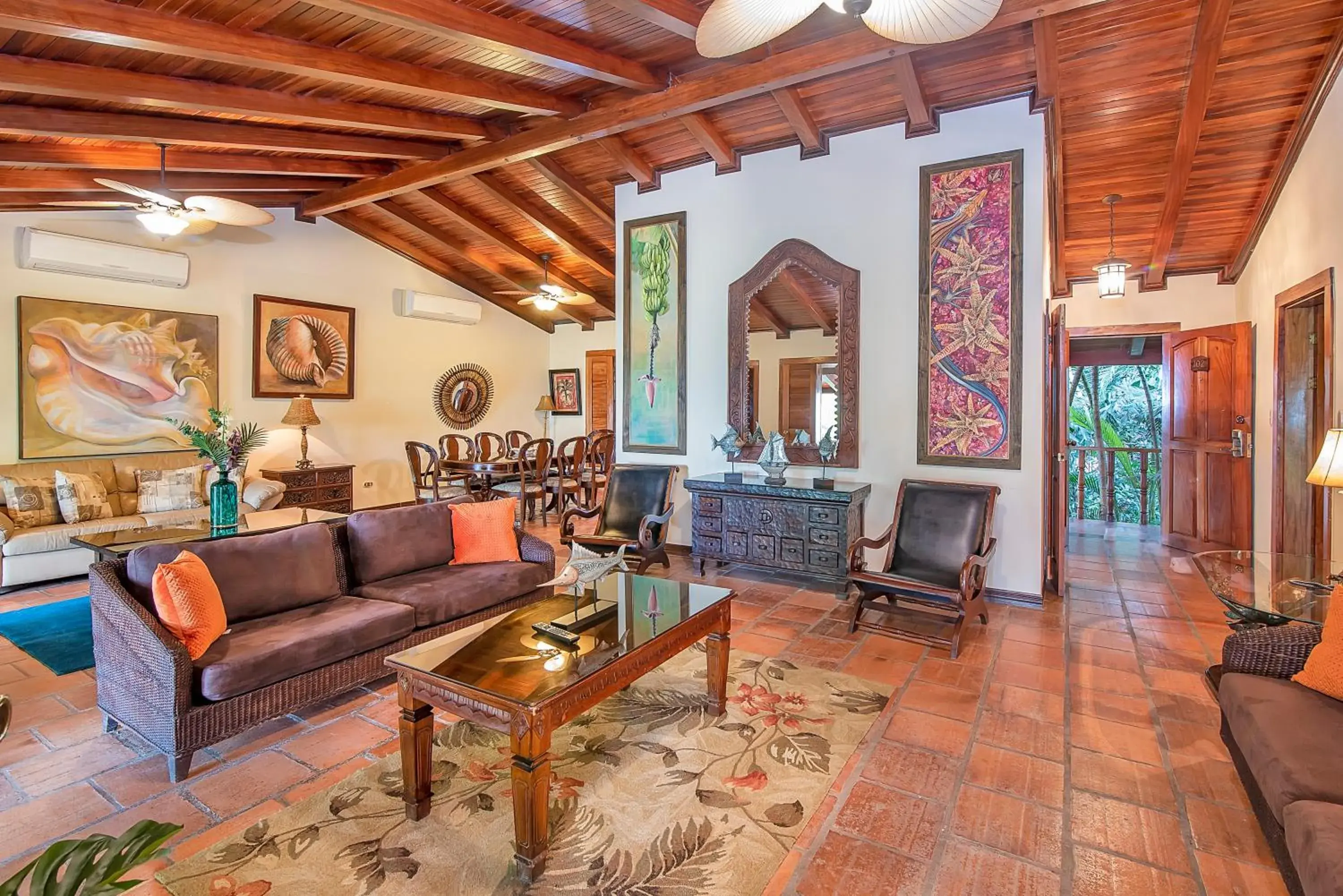 Living room in Hotel Villas Lirio Living room in Hotel Villas Lirio