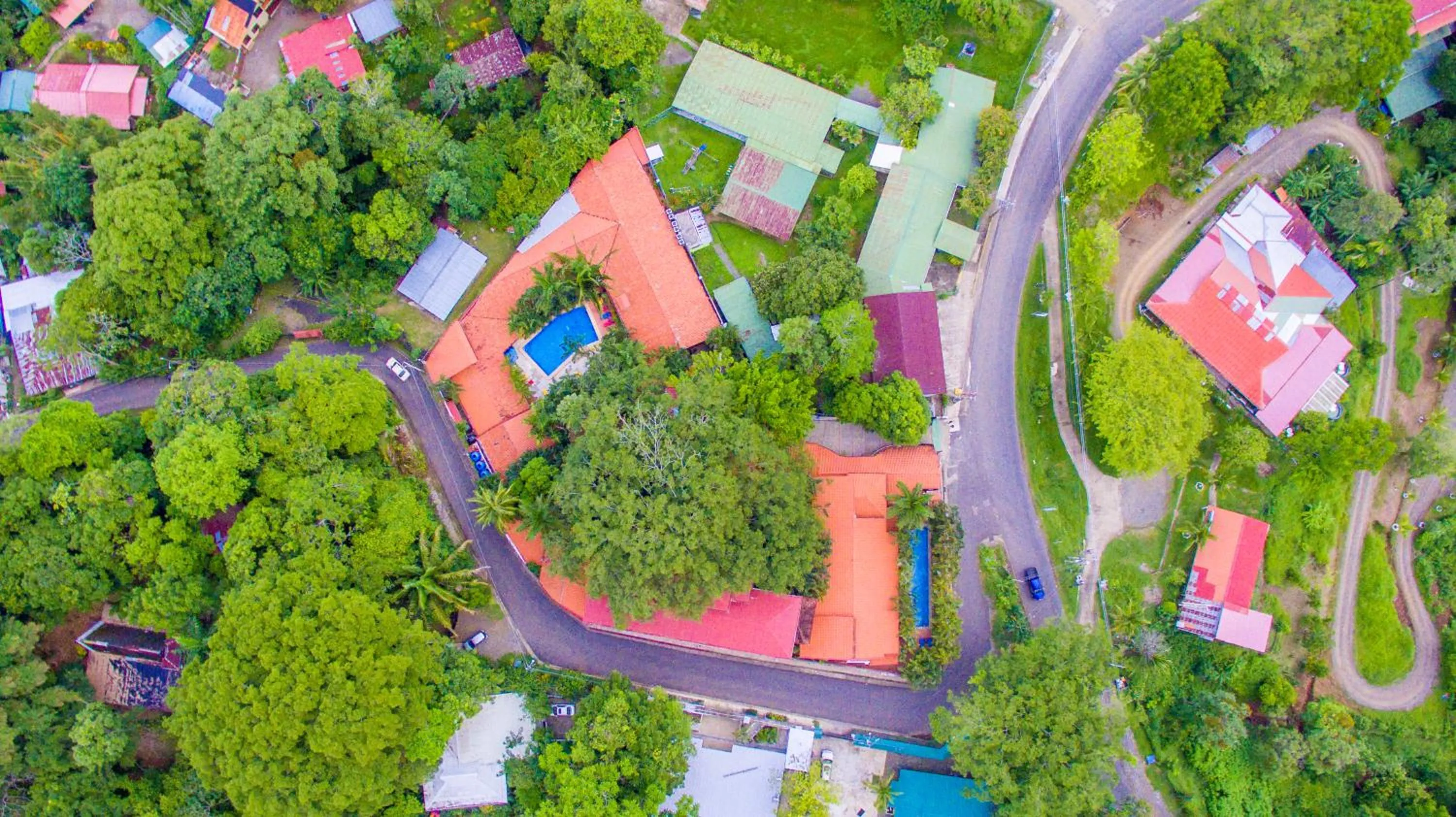 Bird's eye view in Hotel Villas Lirio
