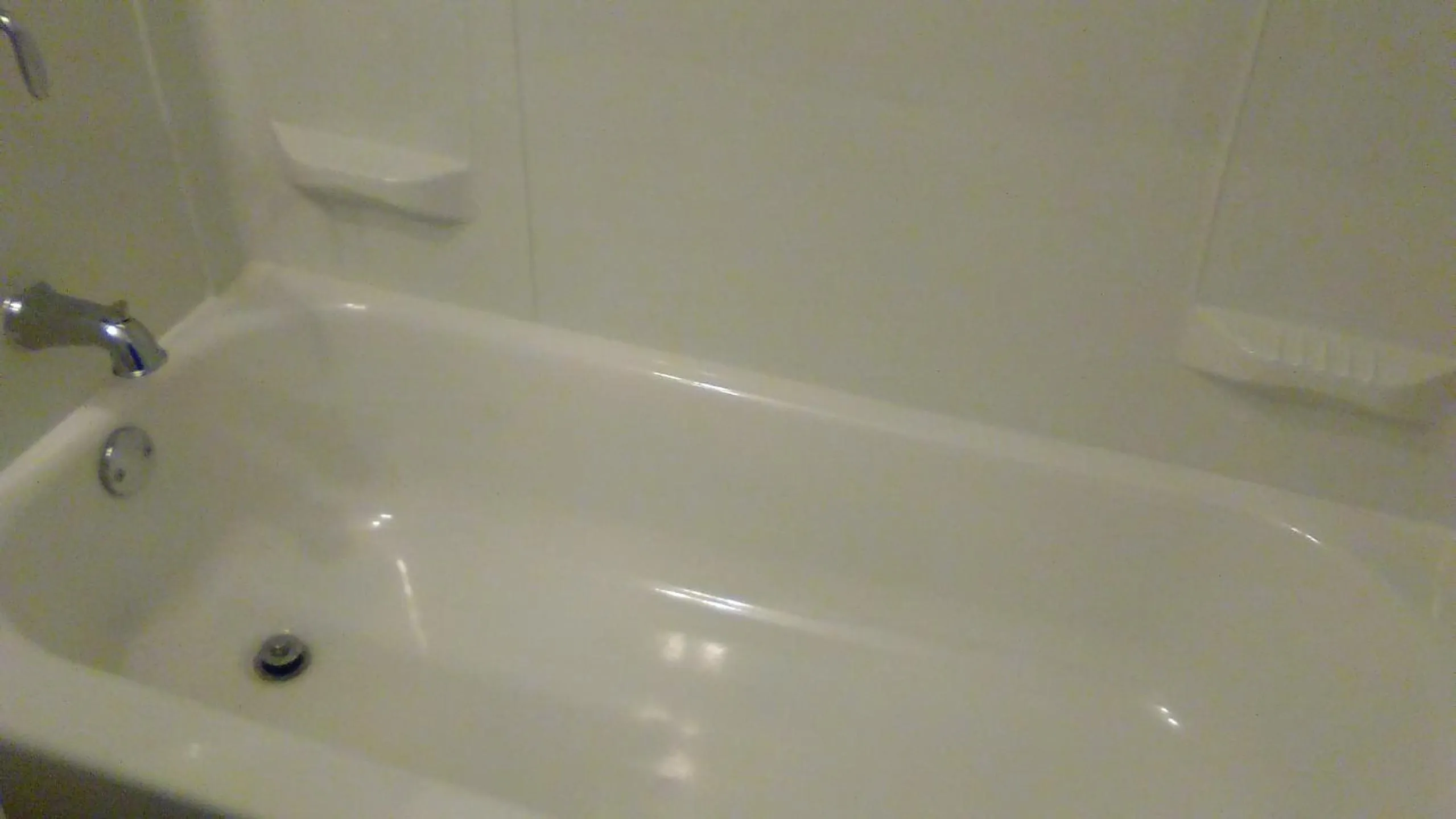 Bathroom in Days Inn by Wyndham Cleveland Lakewood