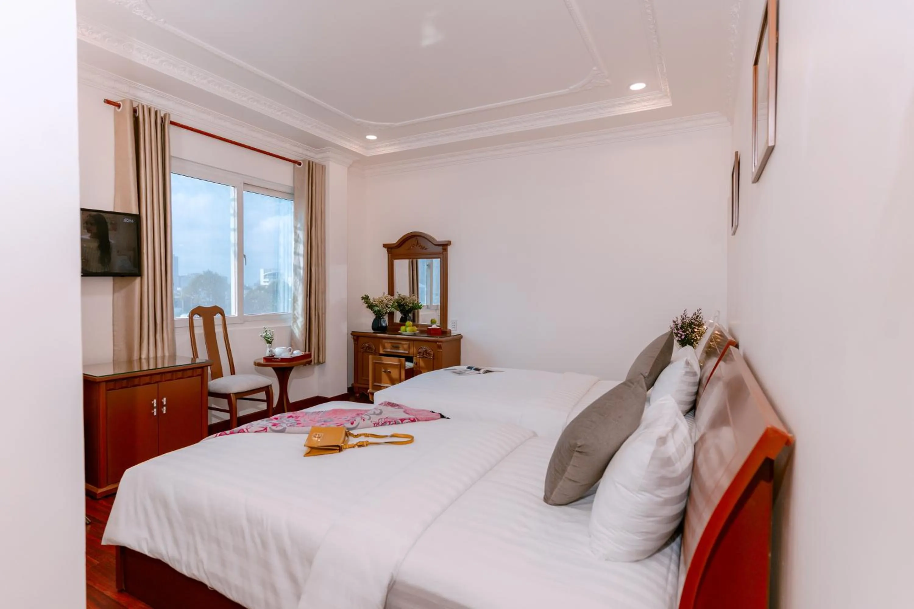 Bed in A25 Hotel - 145 Lê Thị Riêng