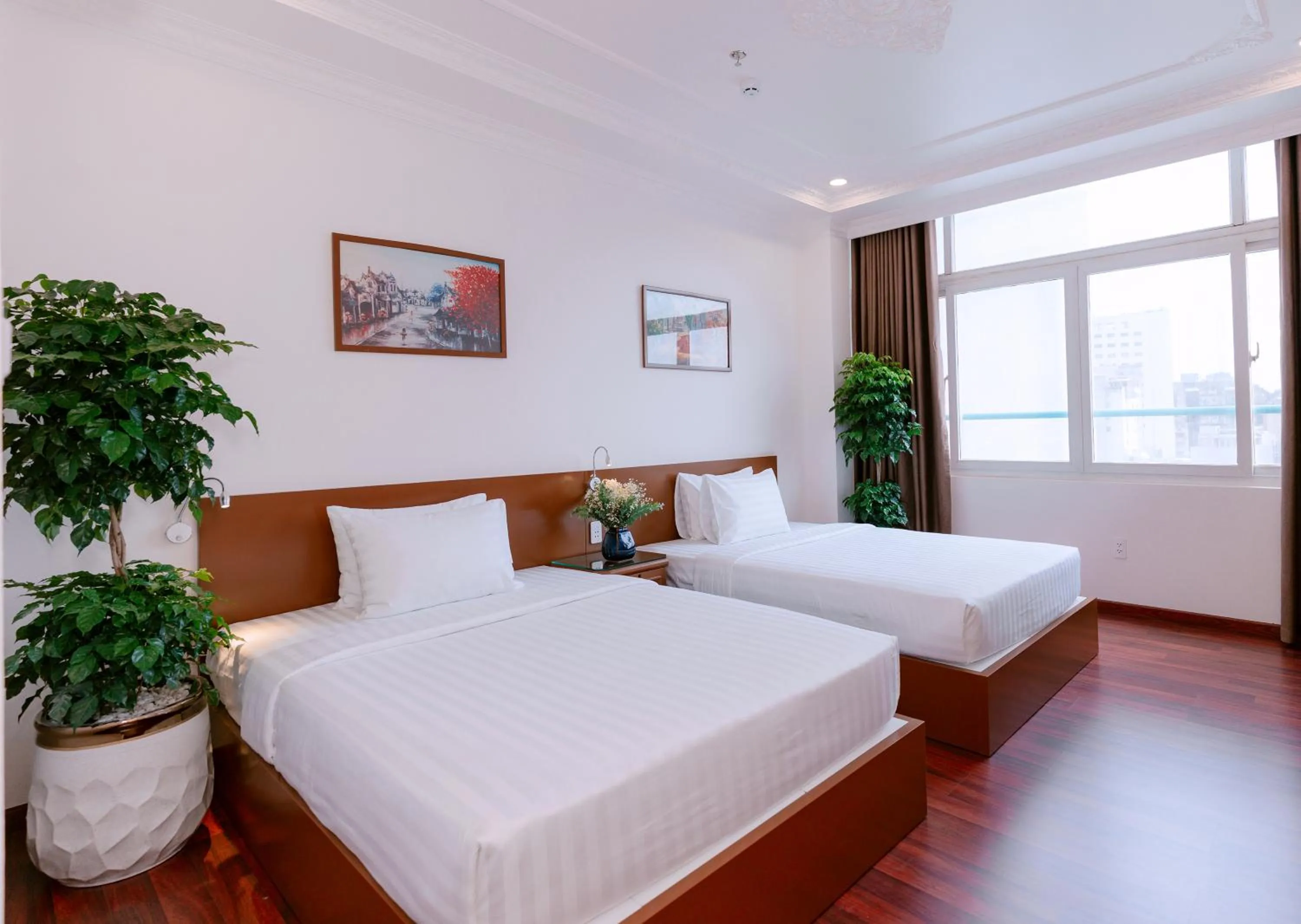 Bed in A25 Hotel - 145 Lê Thị Riêng