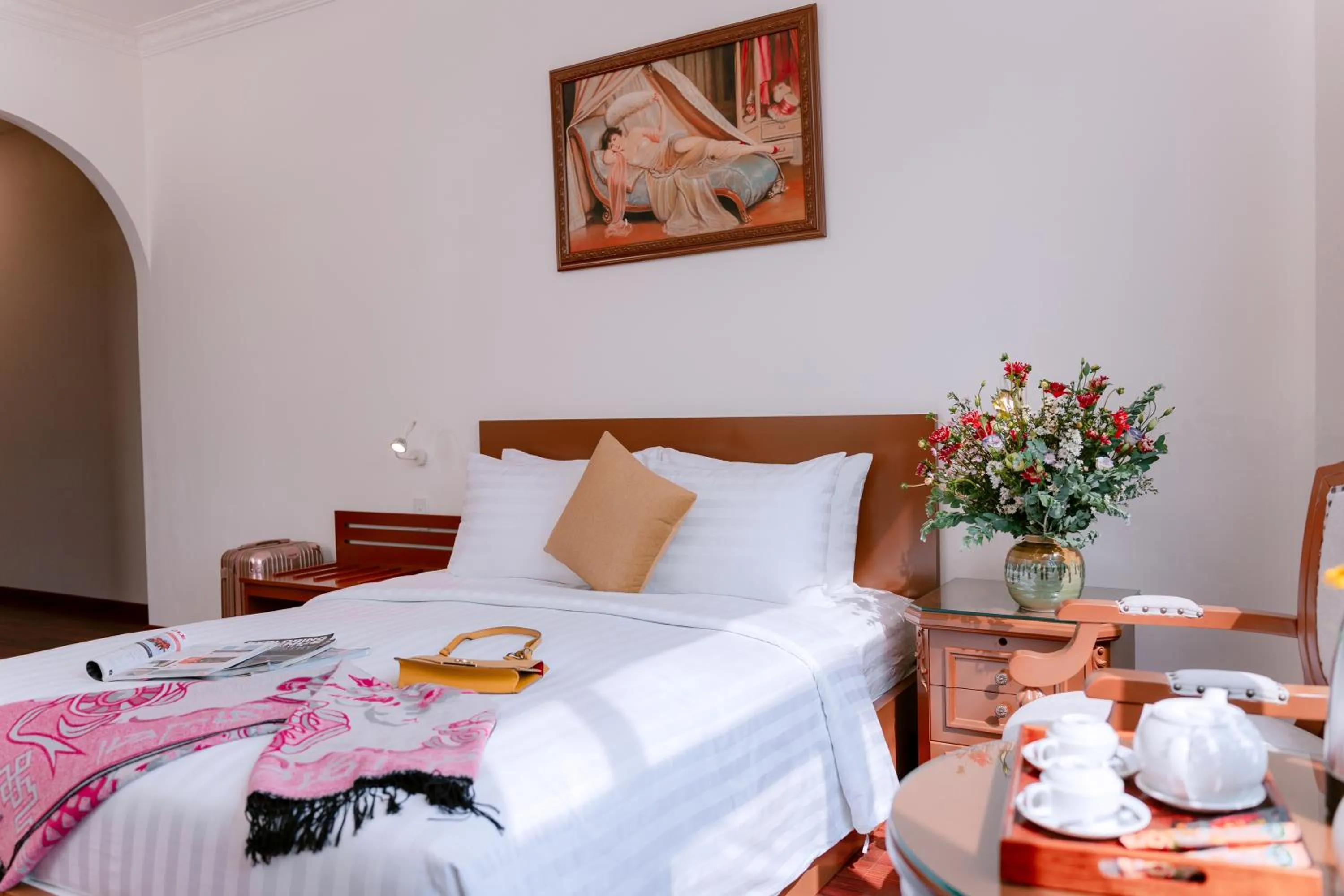 Bed in A25 Hotel - 145 Lê Thị Riêng