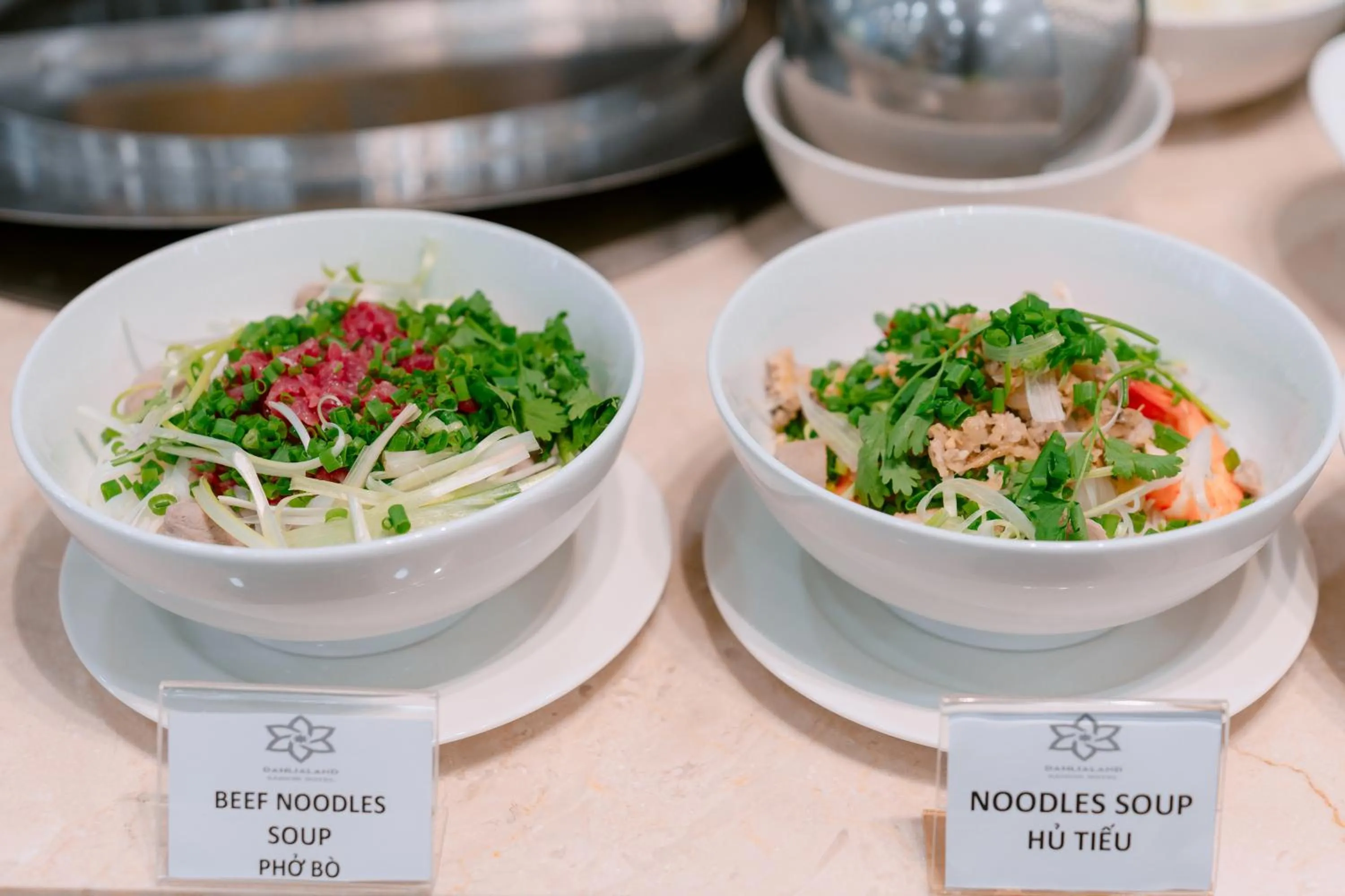 Buffet breakfast in DAHLIALAND SAIGON HOTEL & SWIMMING PooL