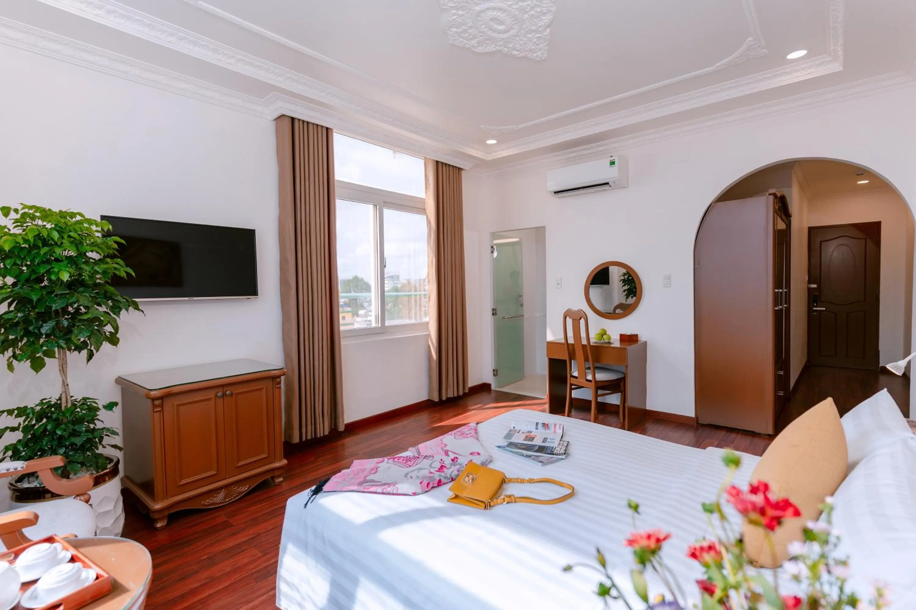 Bed in A25 Hotel - 145 Lê Thị Riêng