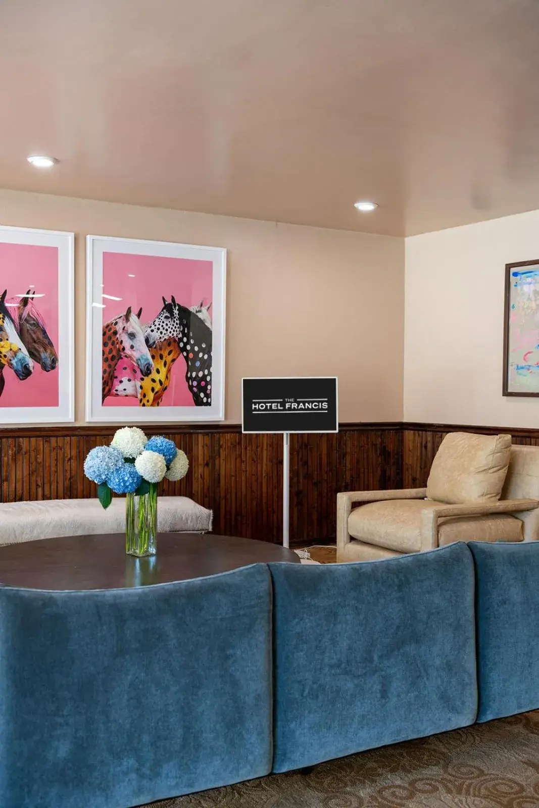 Lobby or reception in Hotel Francis Lobby or reception in Hotel Francis