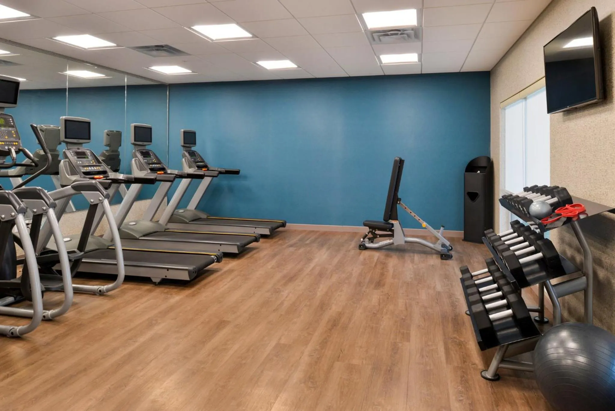 Fitness centre/facilities in Holiday Inn Express & Suites - Ottumwa by IHG