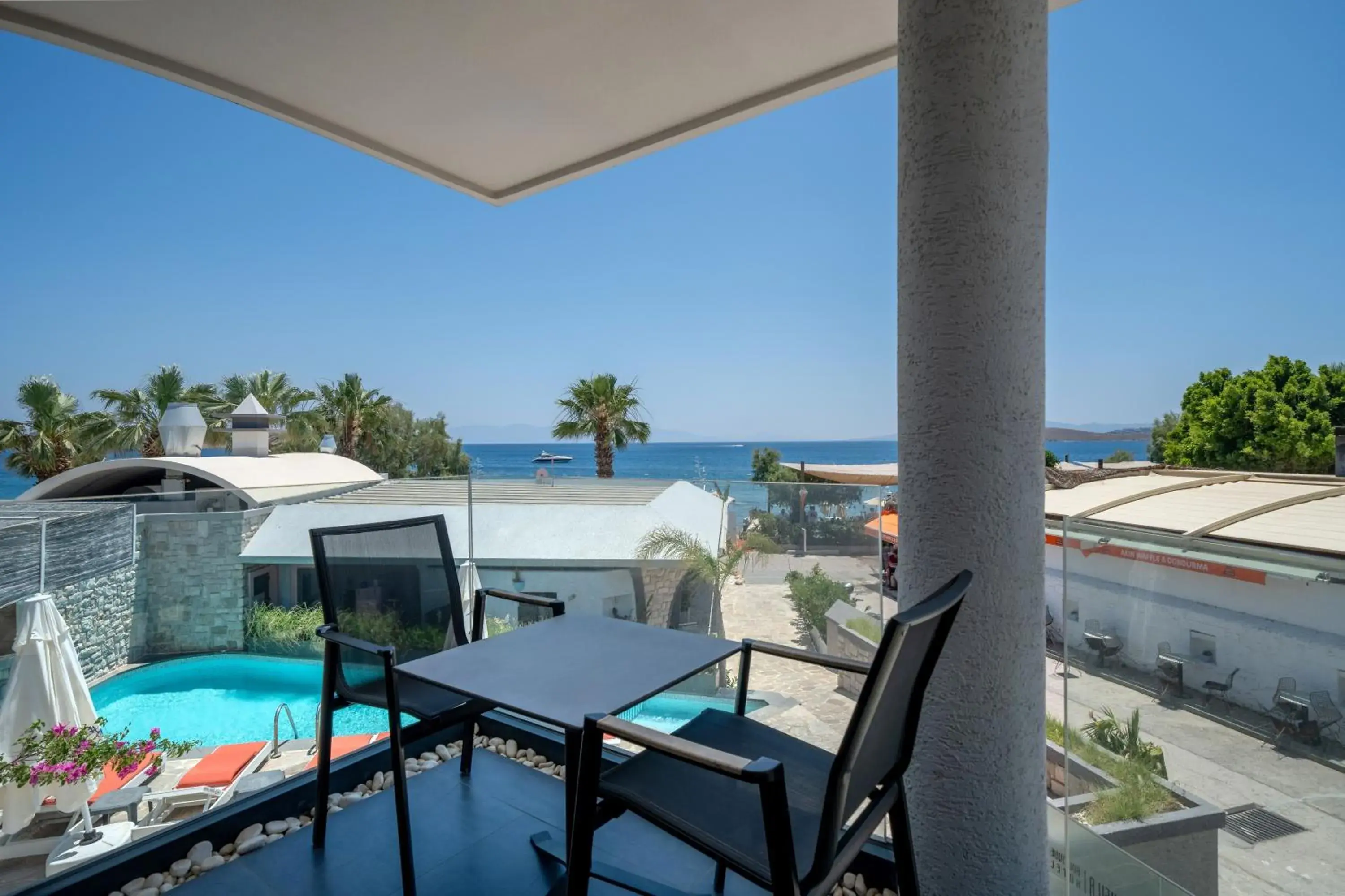 Pool view in MyElla Boutique Hotel Pool view in MyElla Boutique Hotel