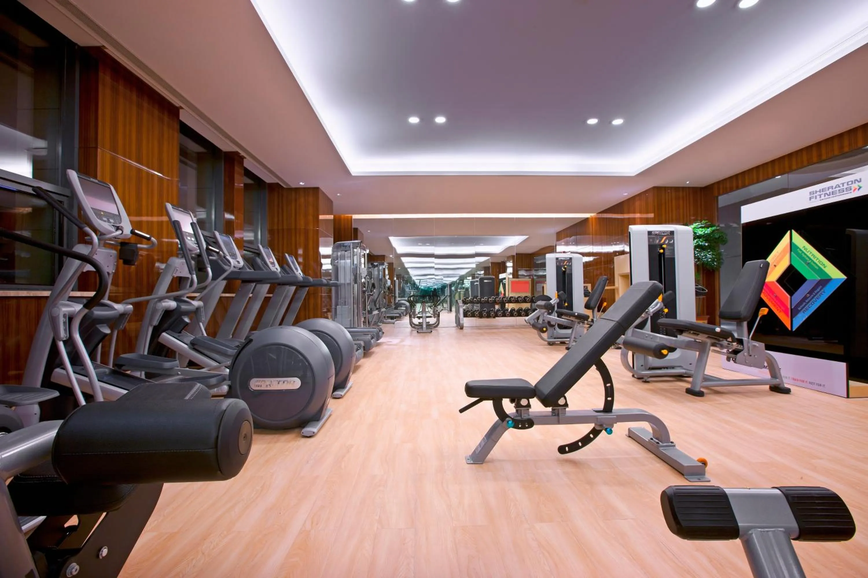 Fitness centre/facilities in Sheraton Daqing Hotel