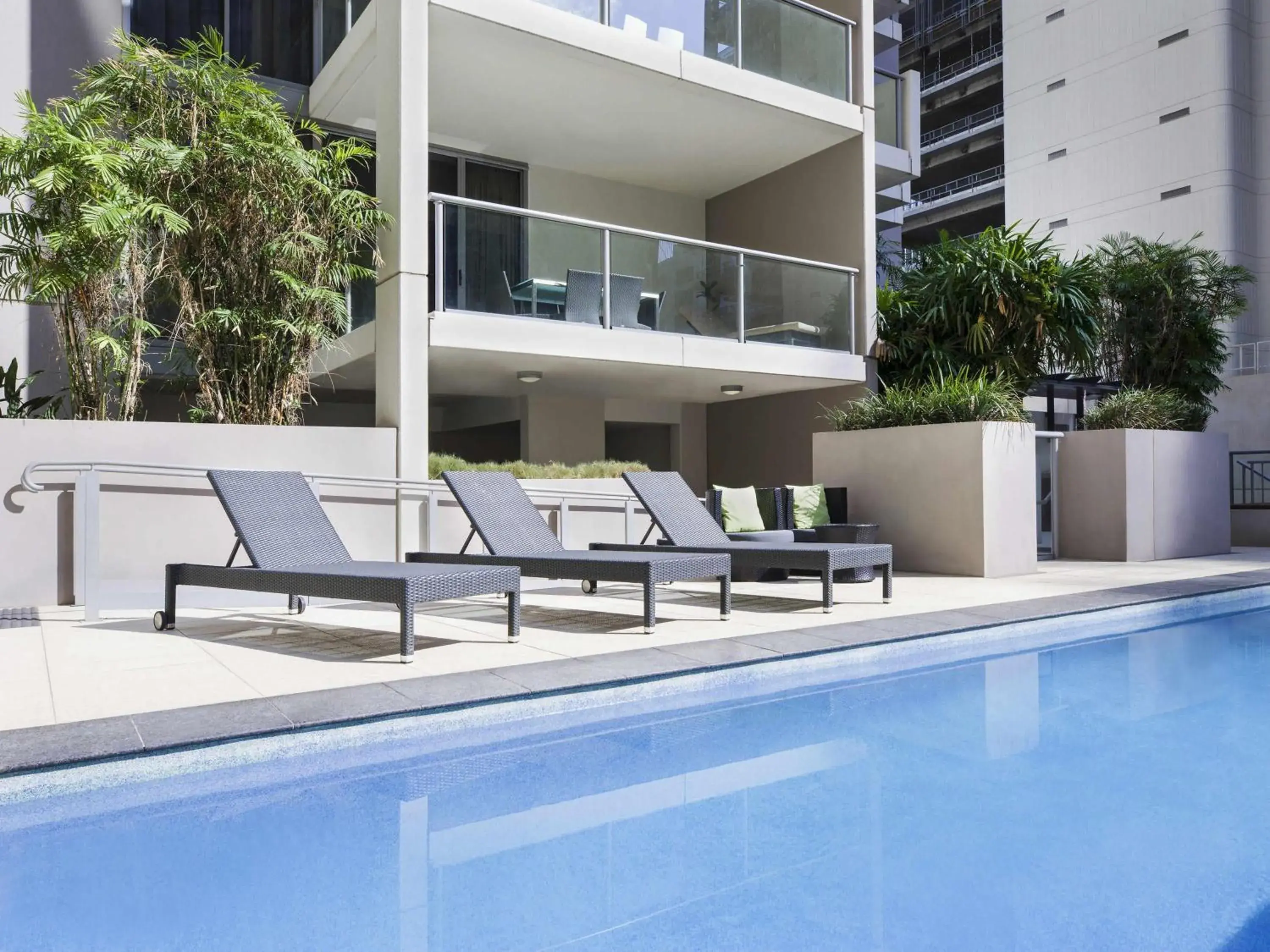 Pool view in Mantra Midtown Pool view in Mantra Midtown