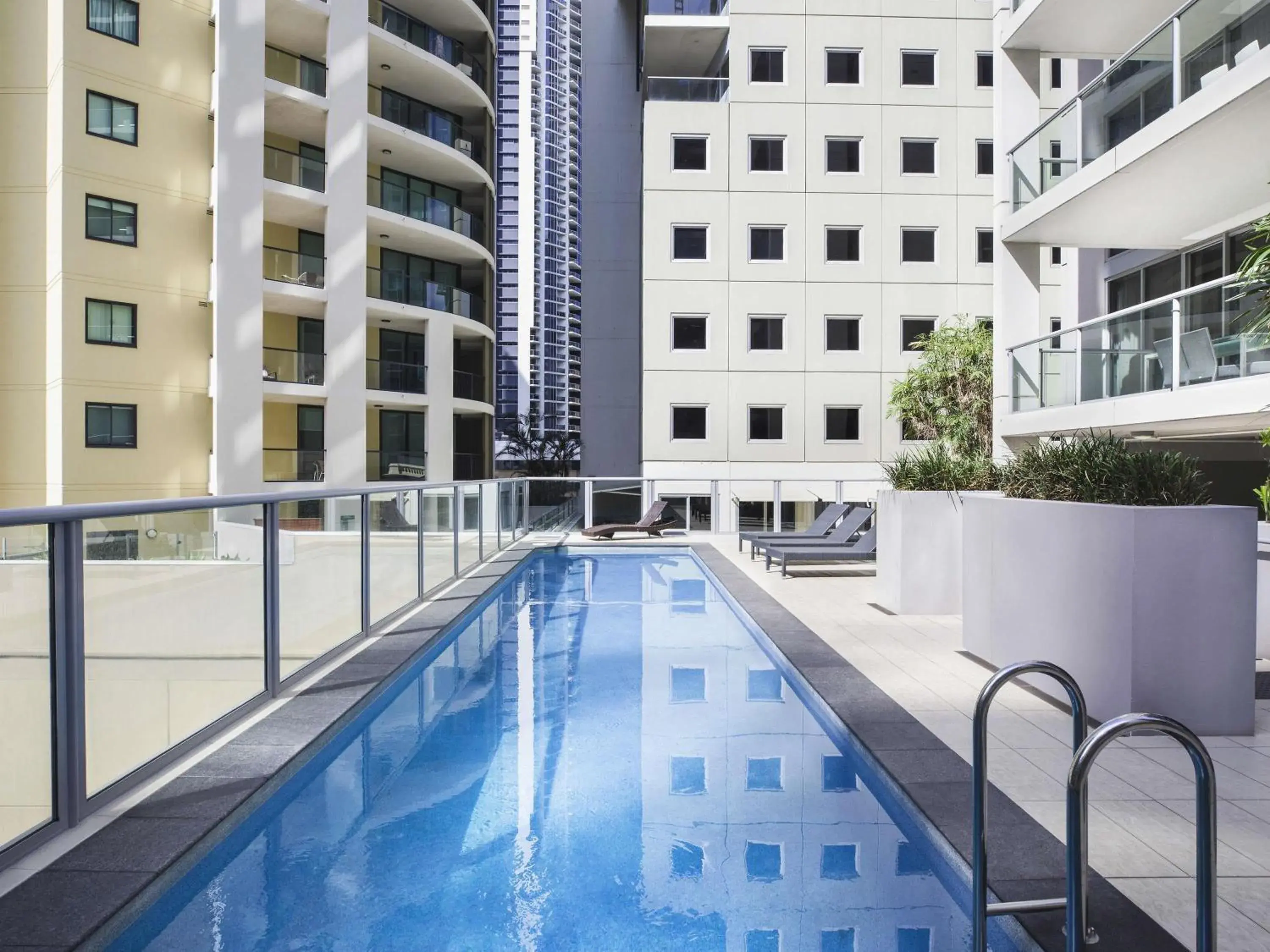 Pool view in Mantra Midtown Pool view in Mantra Midtown
