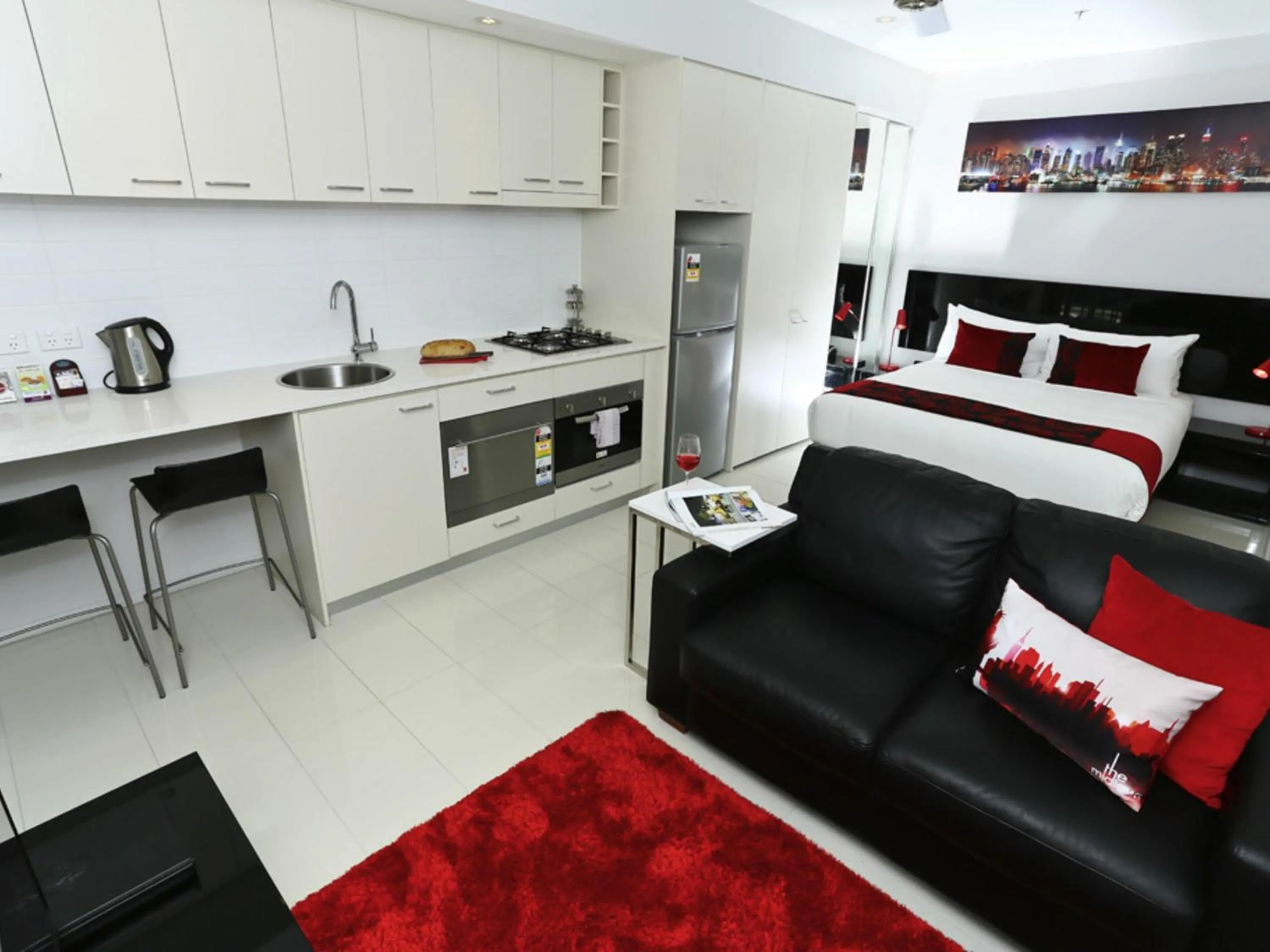 Bedroom in Mantra Midtown