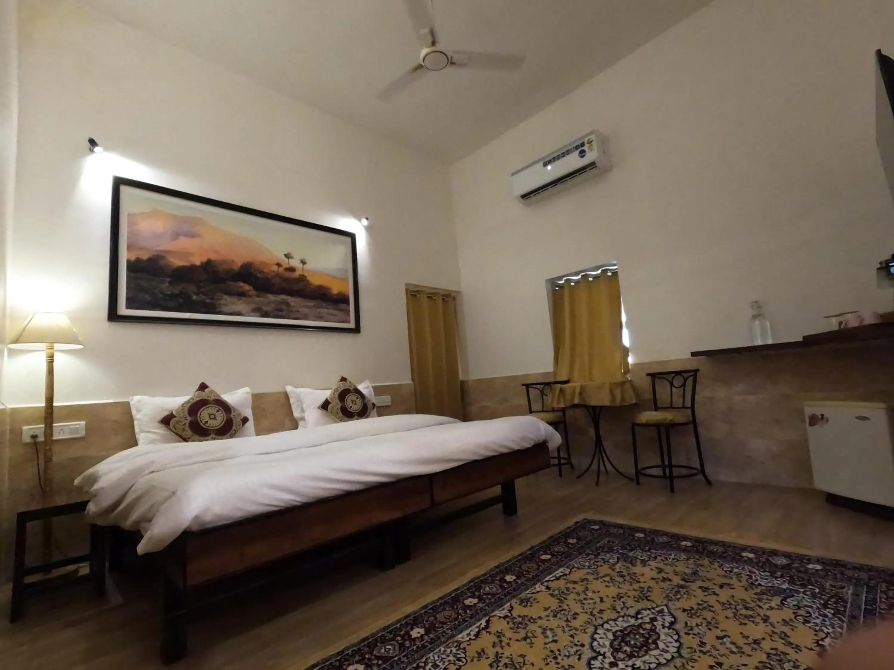 Bed in Haveli Expedition & Resort
