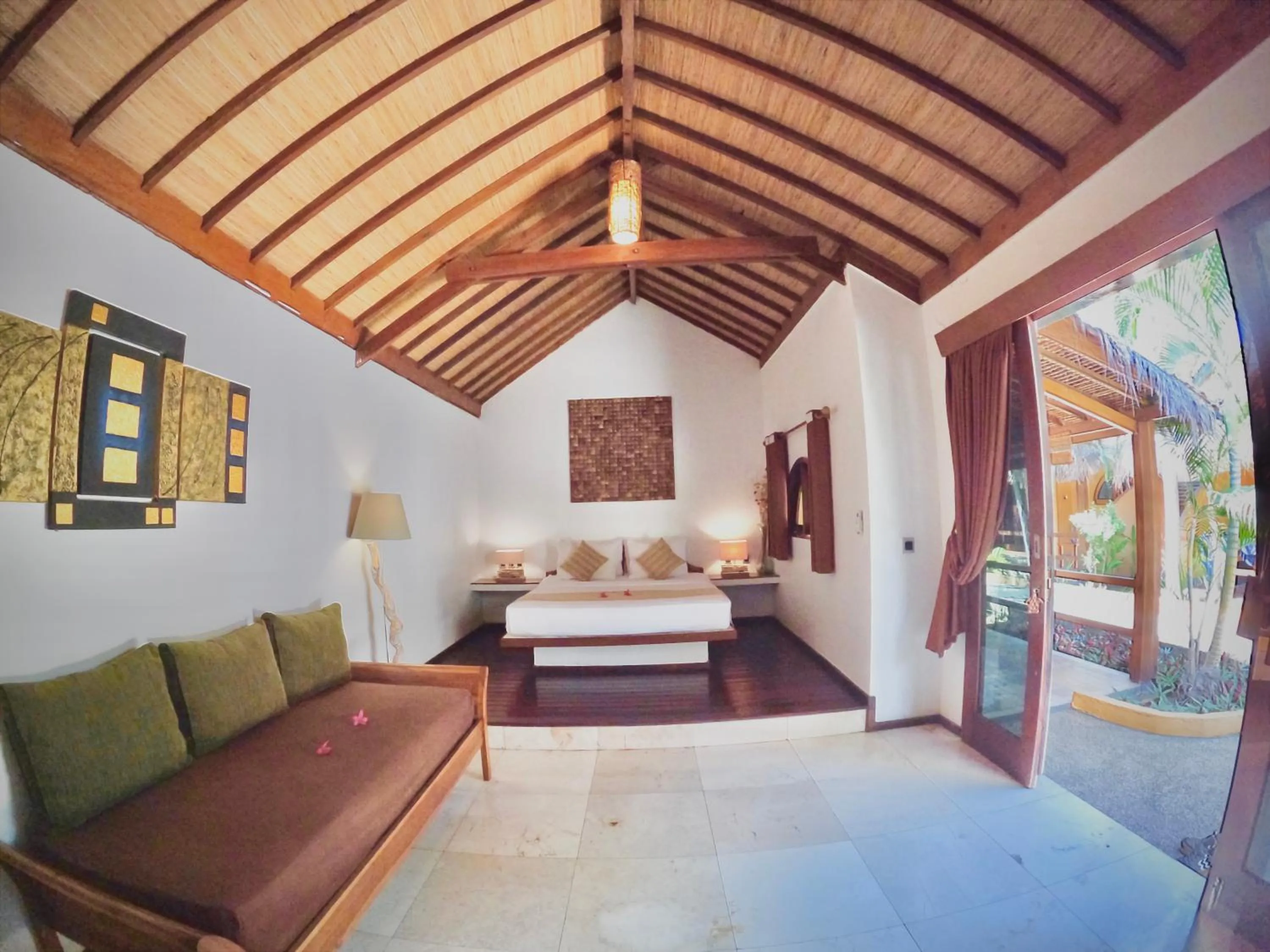 Bed in Laguna Gili