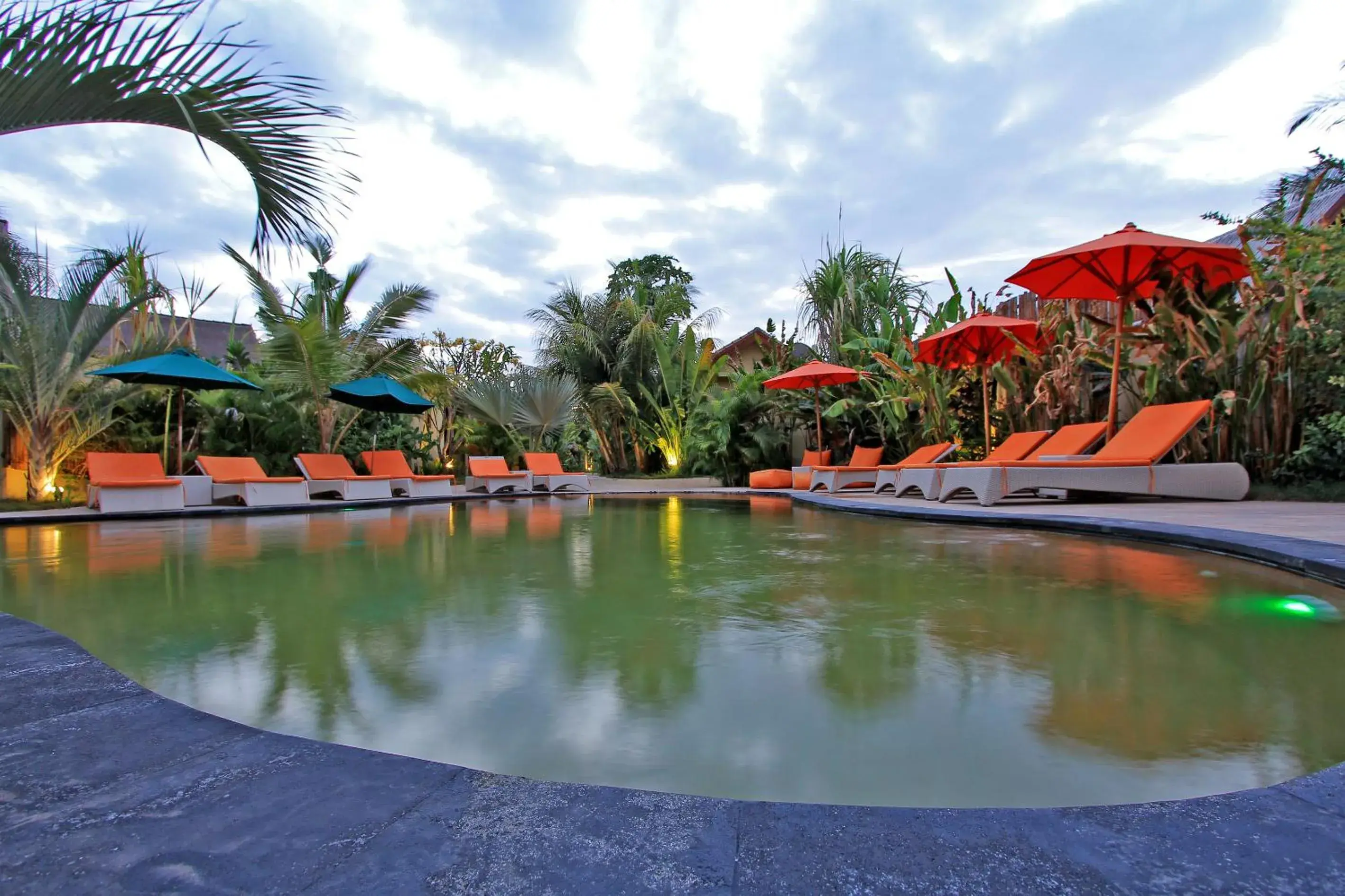 Property building in Laguna Gili Property building in Laguna Gili